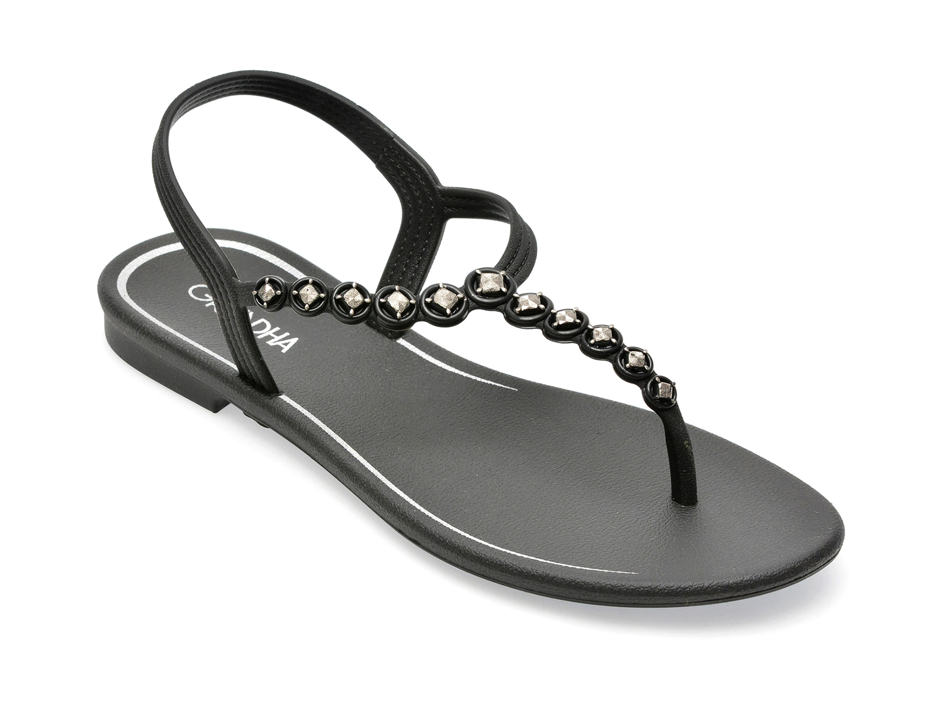 Sandale GRENDHA negre, 1860089, din pvc 1 Sandale GRENDHA negre