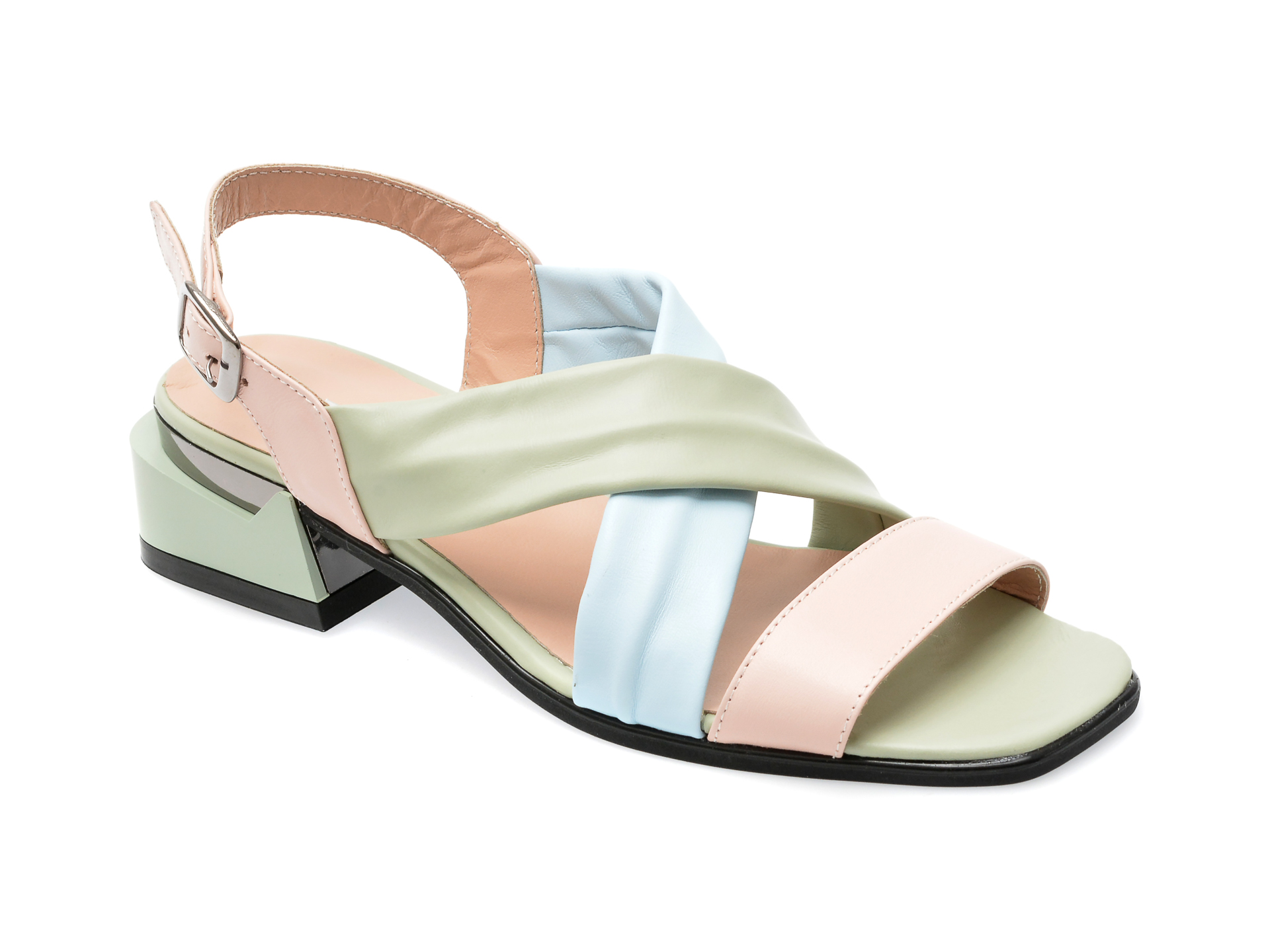 Sandale GRYXX albastre, 397G014, din piele naturala 1 Sandale GRYXX albastre