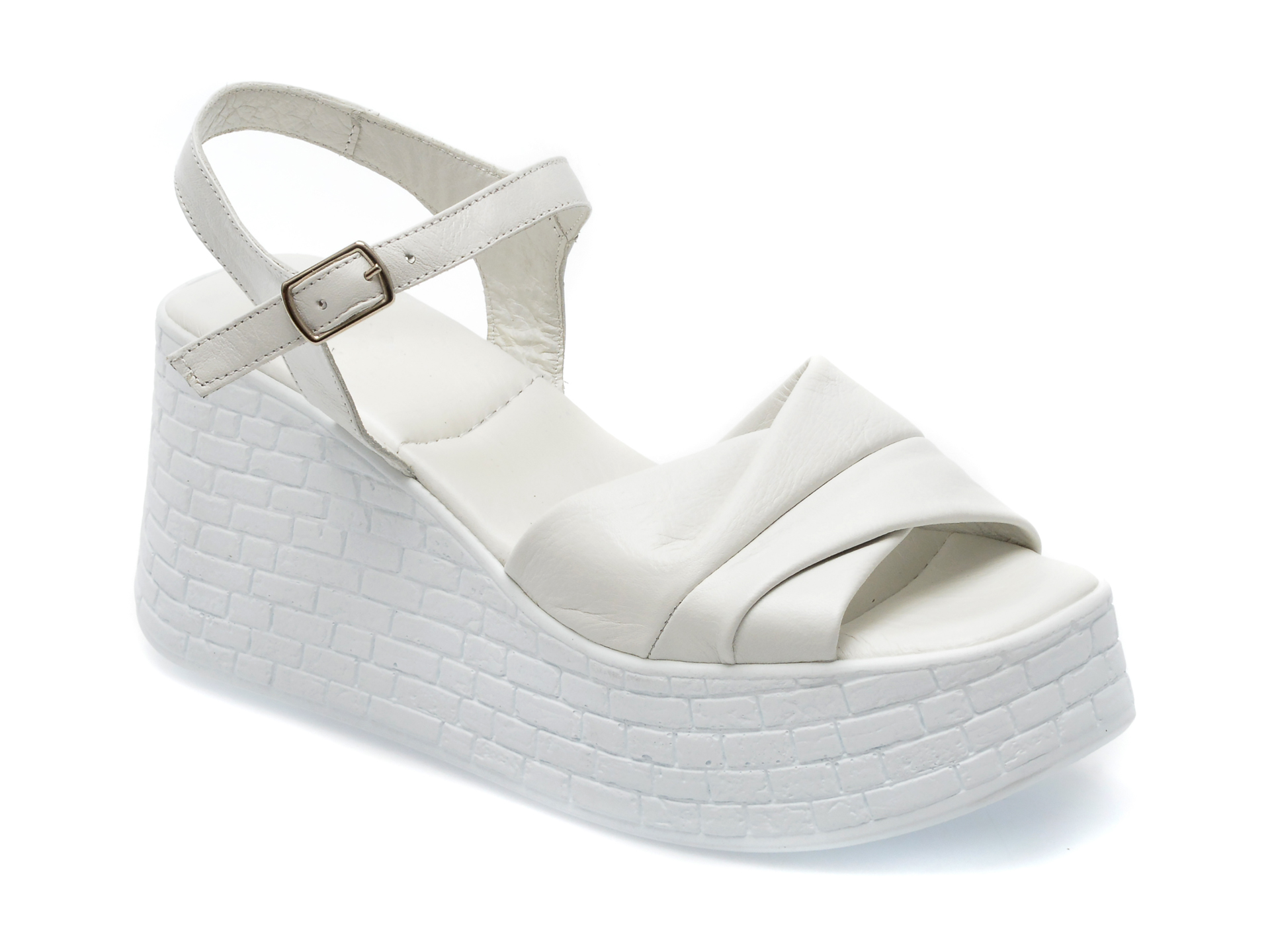 Sandale GRYXX albe, 013N188, din piele naturala 1 Sandale GRYXX albe