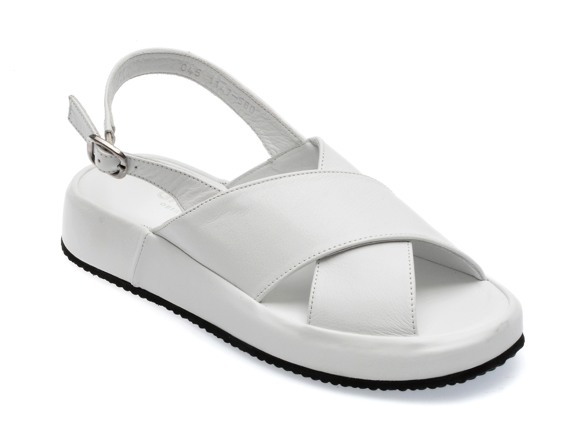 Sandale GRYXX albe, 1147, din piele naturala 1 Sandale GRYXX albe