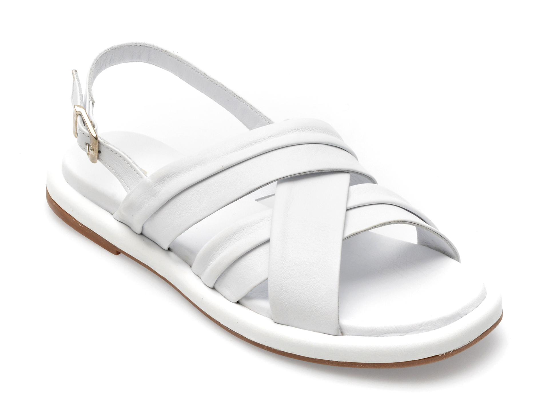 Sandale GRYXX albe, 1202, din piele naturala 1 Sandale GRYXX albe