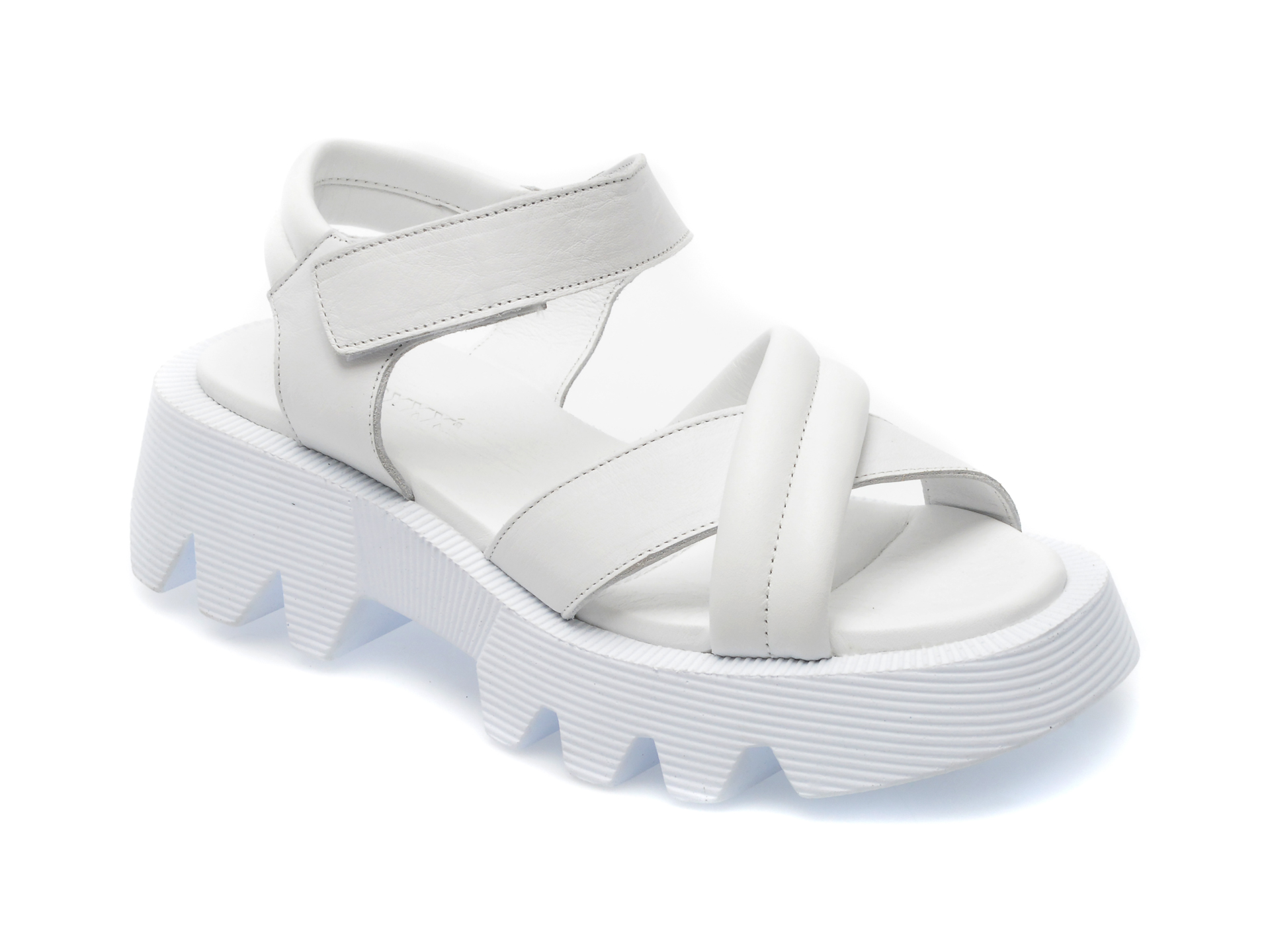 Sandale GRYXX albe, 13103, din piele naturala 1 Sandale GRYXX albe