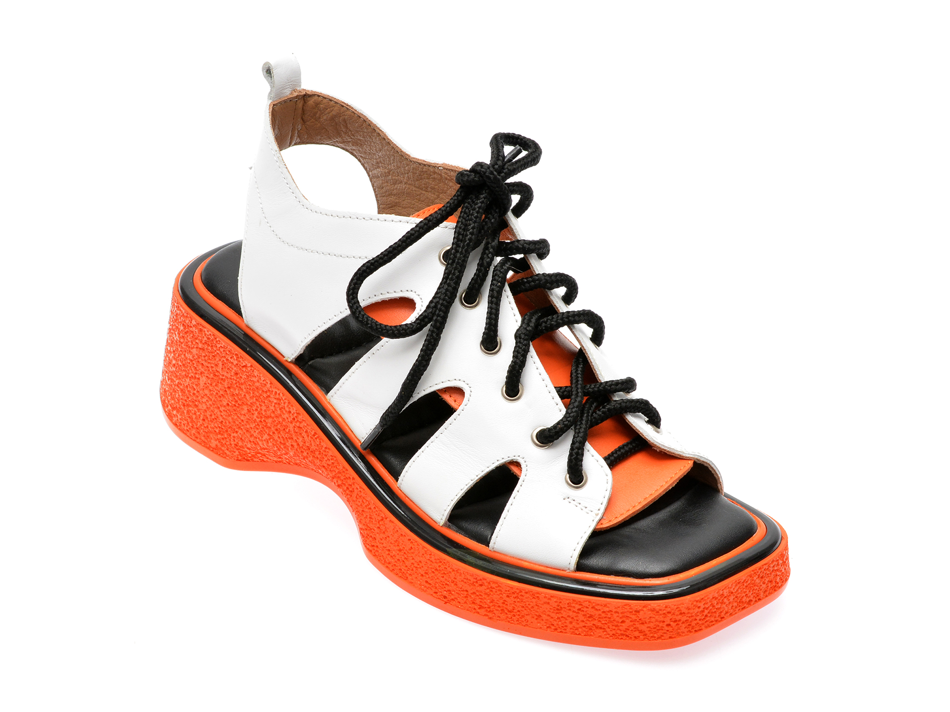 Sandale GRYXX albe, 1361051, din piele naturala 1 Sandale GRYXX albe