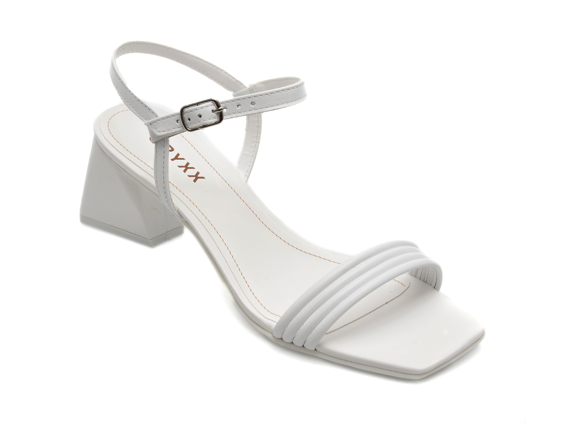 Sandale GRYXX albe, 343401, din piele naturala 1 Sandale GRYXX albe