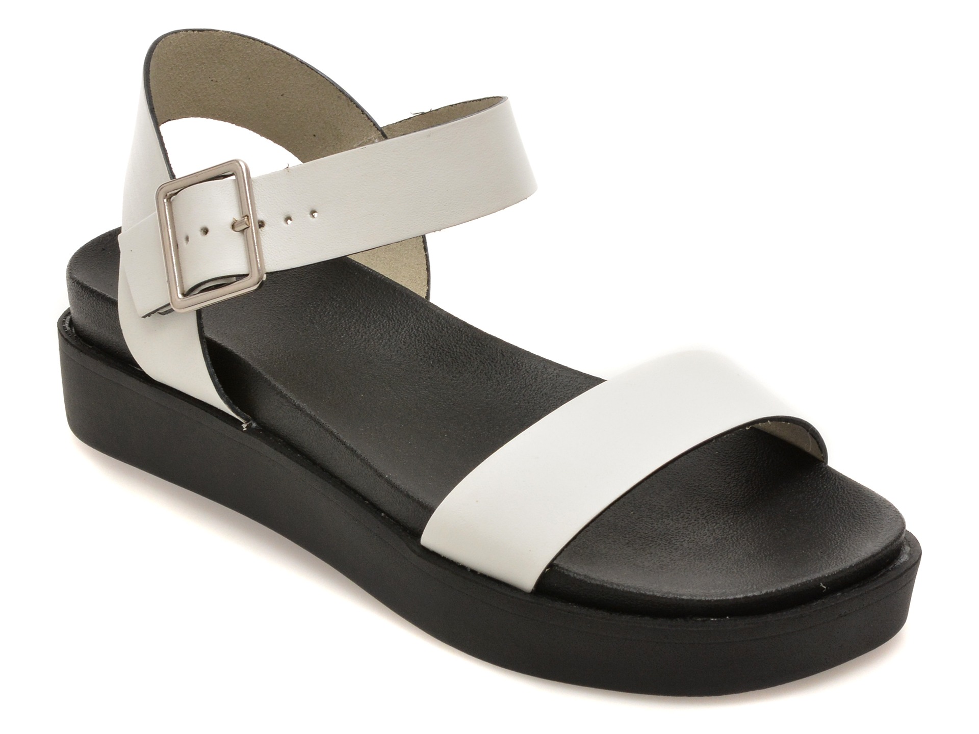 Sandale GRYXX albe, 376201, din piele naturala 1 Sandale GRYXX albe
