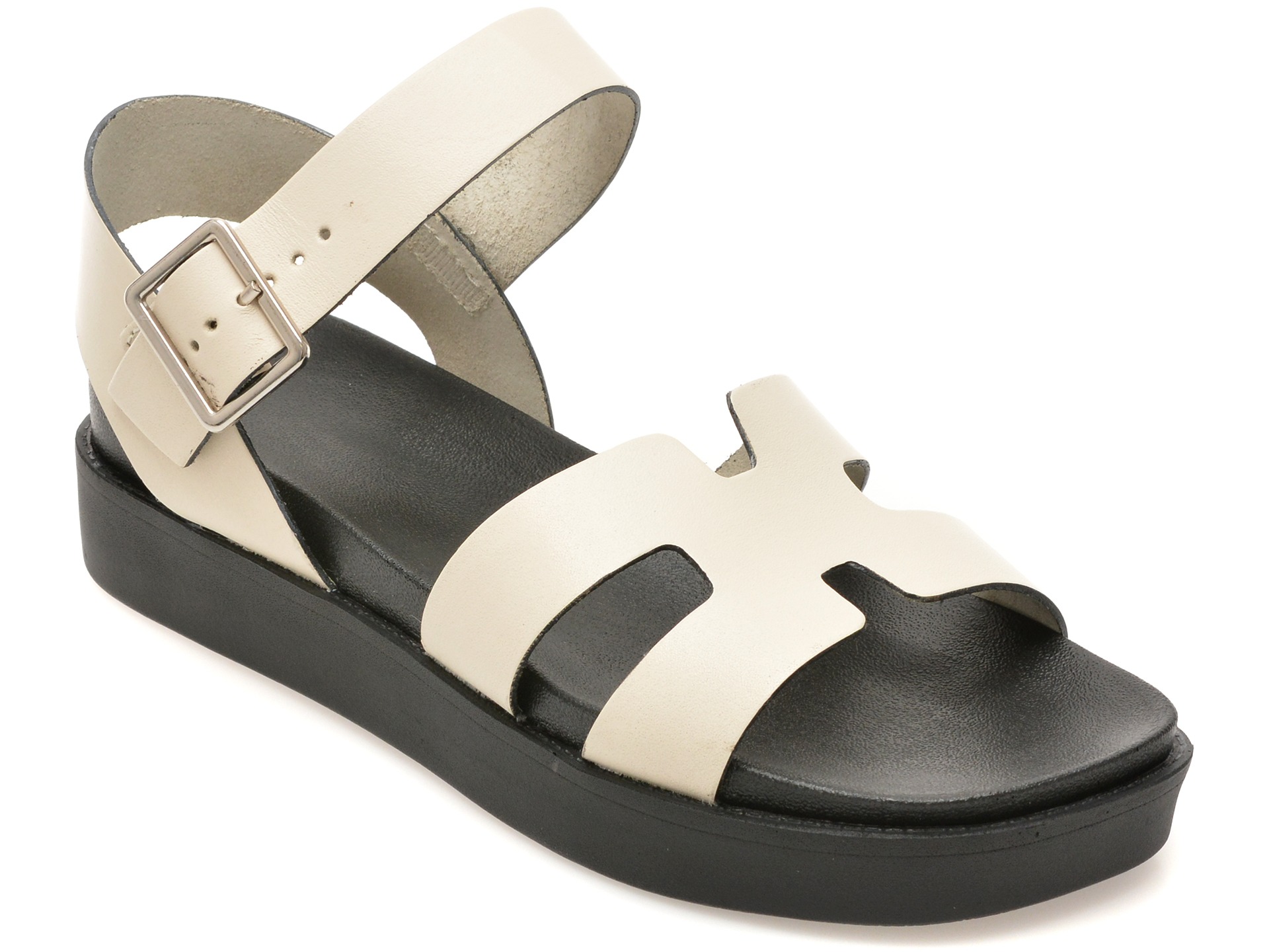 Sandale GRYXX albe, 376203, din piele naturala 1 Sandale GRYXX albe