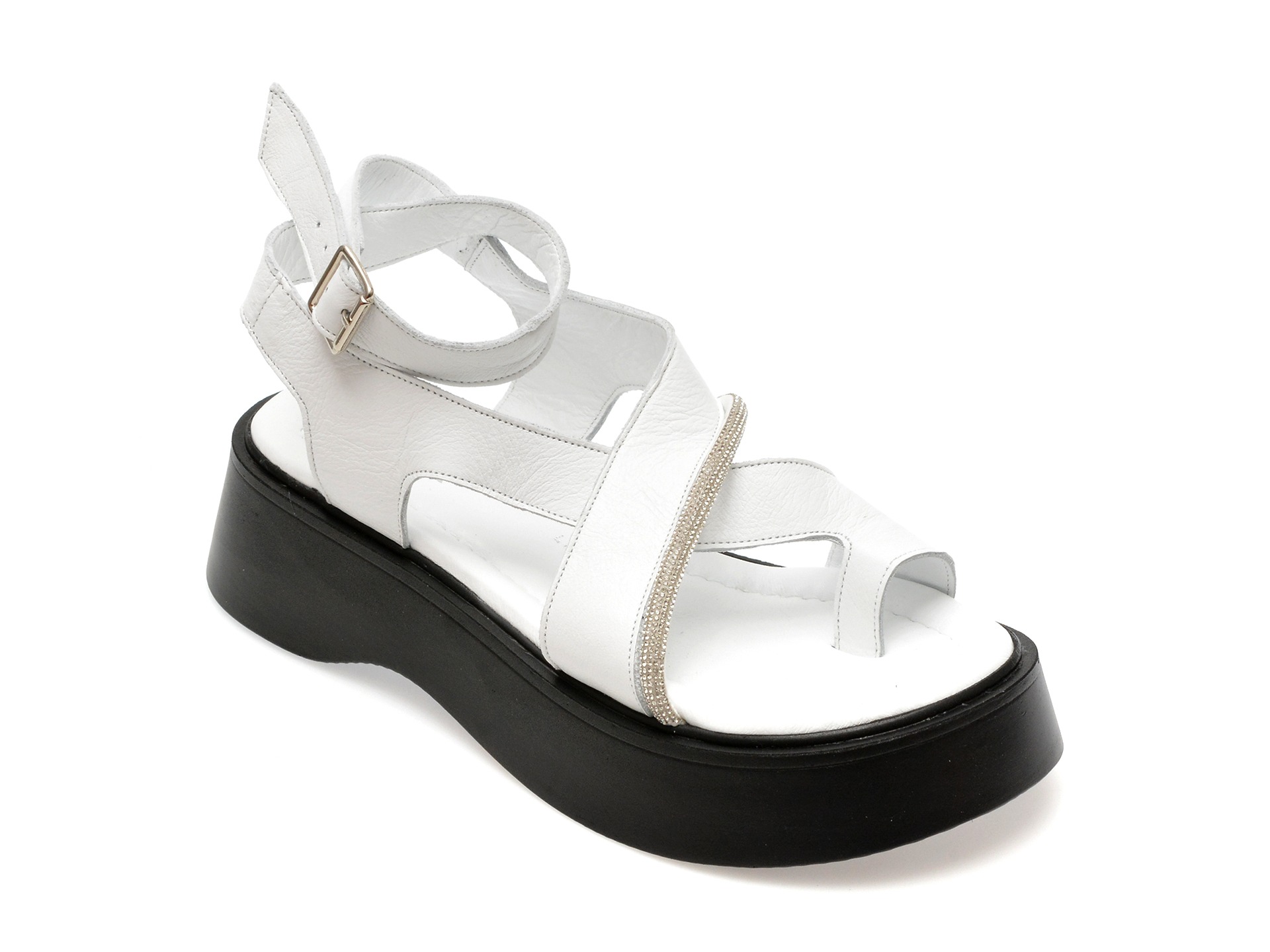 Sandale GRYXX albe, 471243, din piele naturala 1 Sandale GRYXX albe