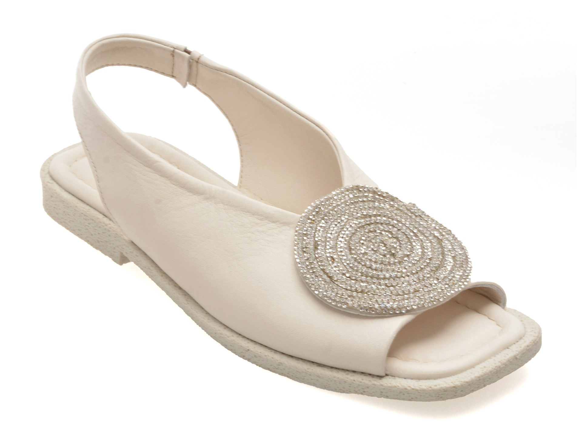 Sandale GRYXX albe, 5001776, din piele naturala 1 Sandale GRYXX albe