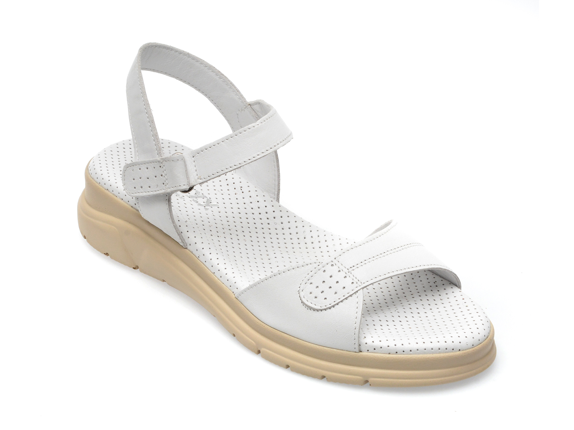 Sandale GRYXX albe, 56, din piele naturala 1 Sandale GRYXX albe