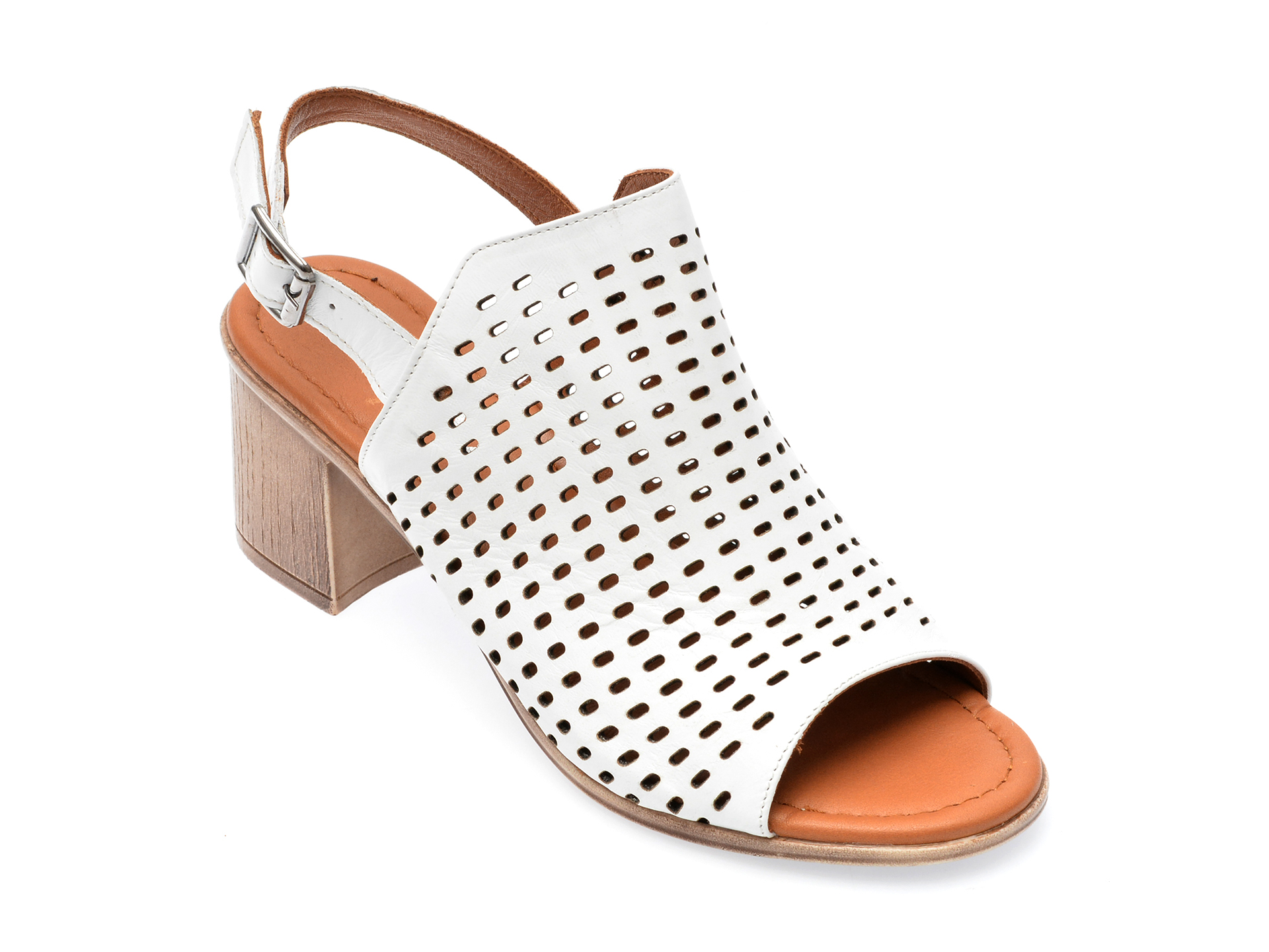 Sandale GRYXX albe, 6010, din piele naturala 1 Sandale GRYXX albe