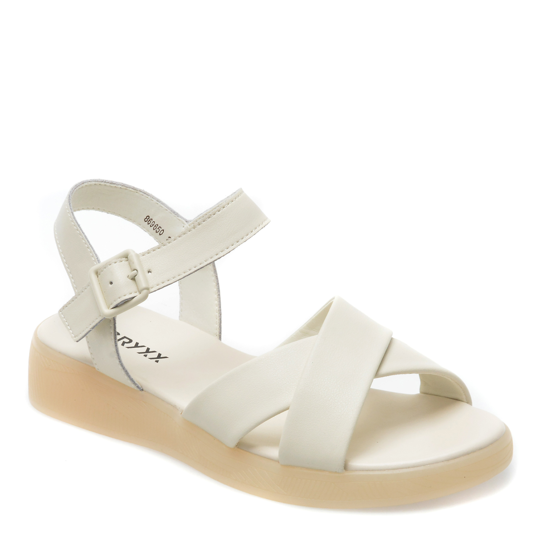 Sandale GRYXX albe, 869650, din piele naturala 1 Sandale GRYXX albe