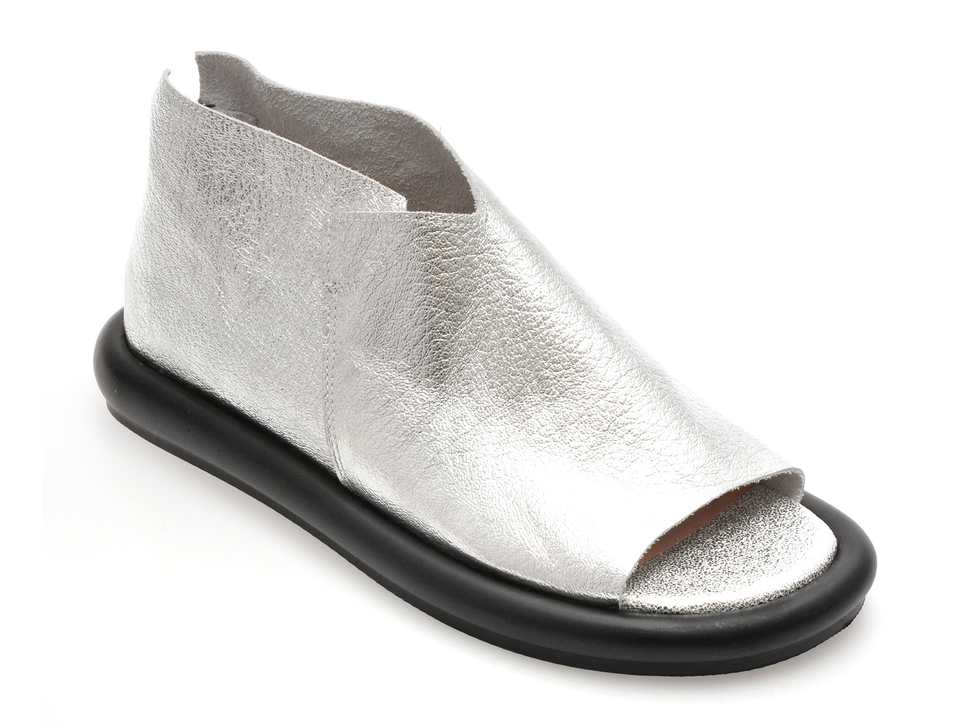 Sandale GRYXX argintii, 3643021, din piele naturala 1 Sandale GRYXX argintii