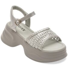 Sandale GRYXX argintii