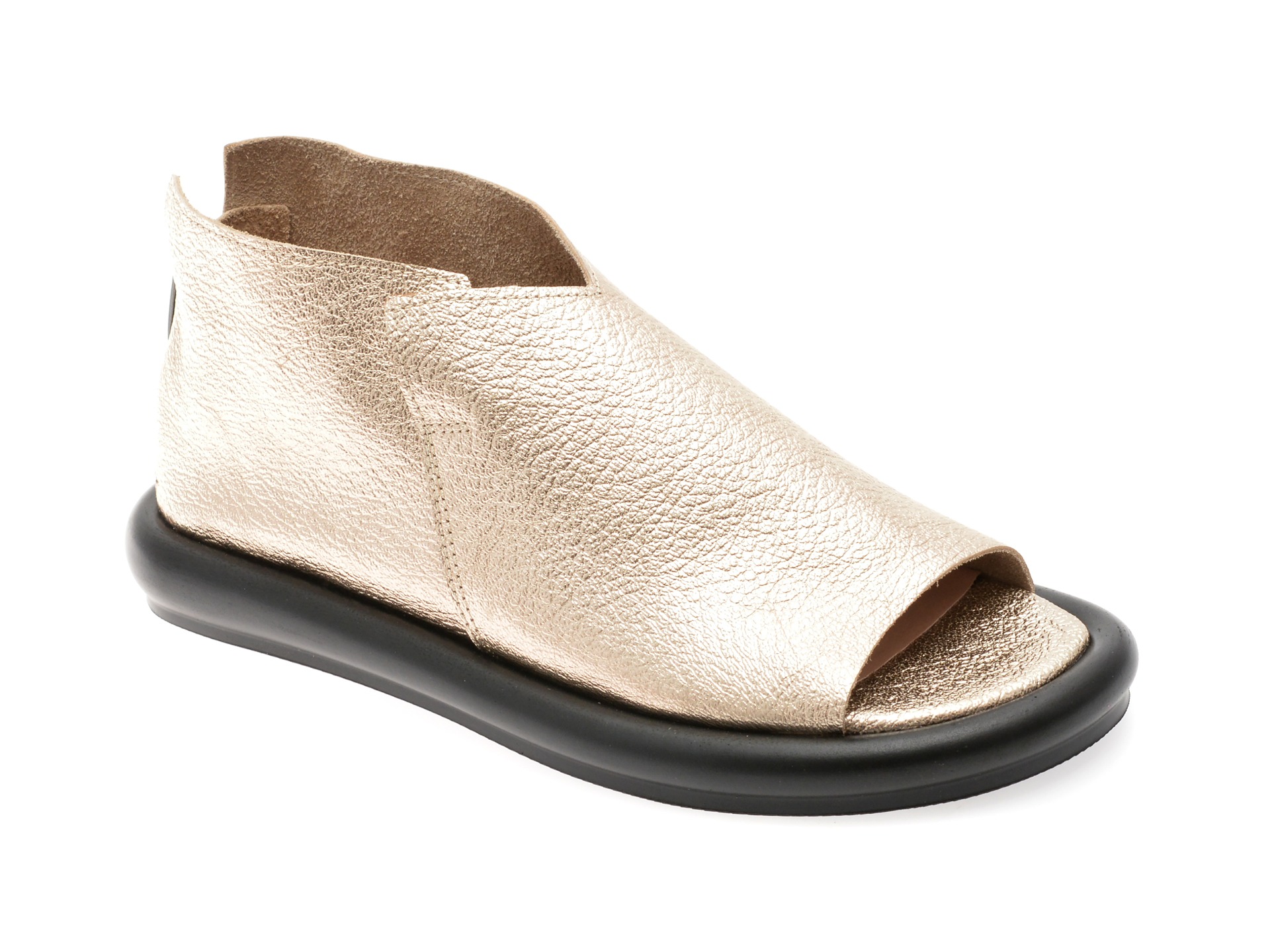 Sandale GRYXX aurii, 3643021, din piele naturala 1 Sandale GRYXX aurii