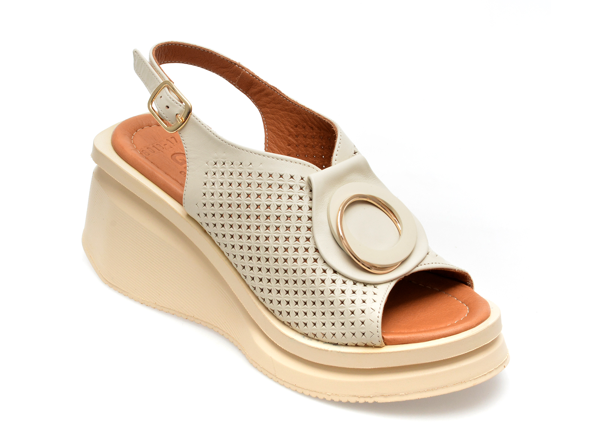 Sandale GRYXX bej, 2186018, din piele naturala 1 Sandale GRYXX bej