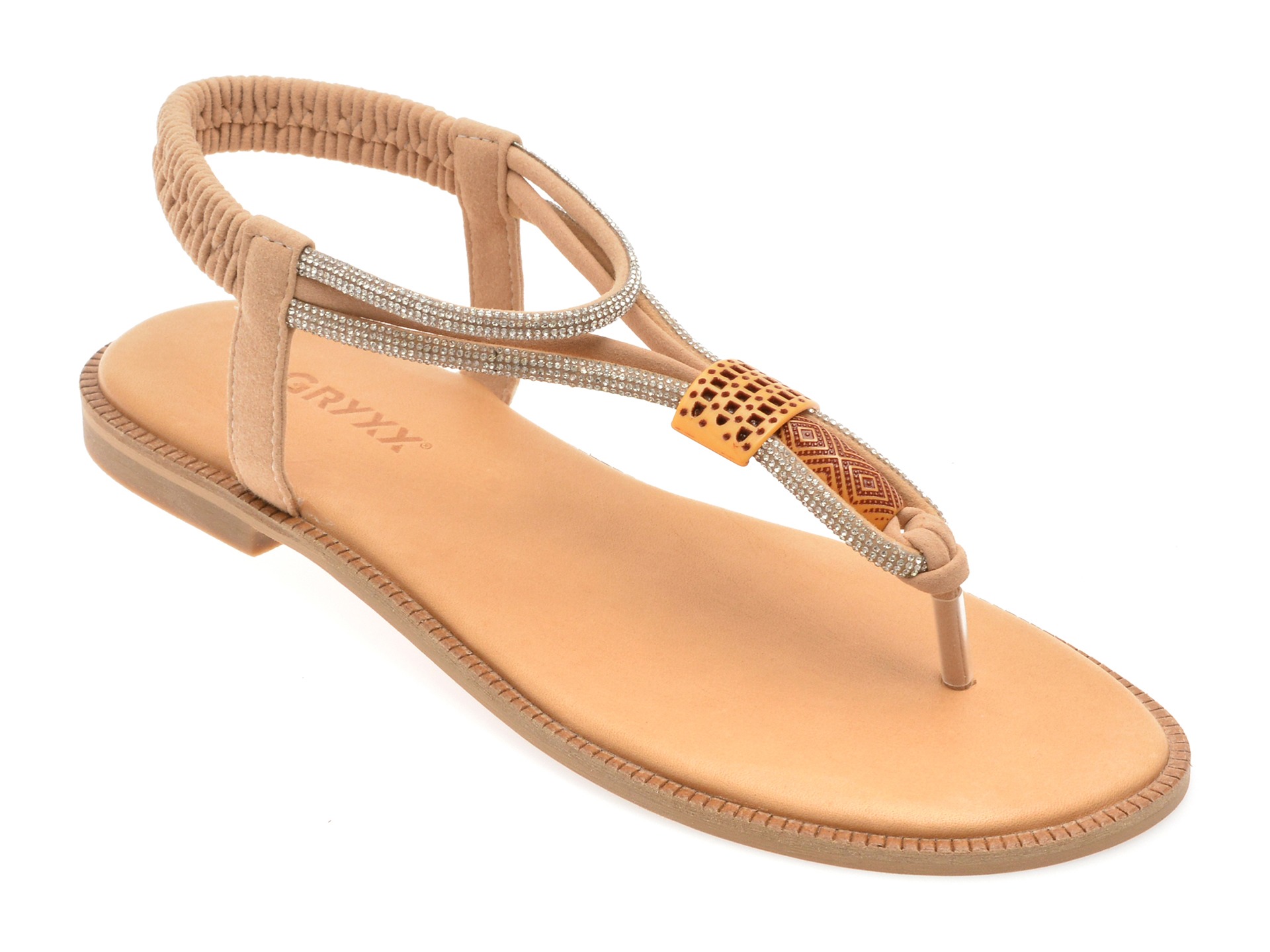 Sandale GRYXX bej, 235810, din piele ecologica 1 Sandale GRYXX bej