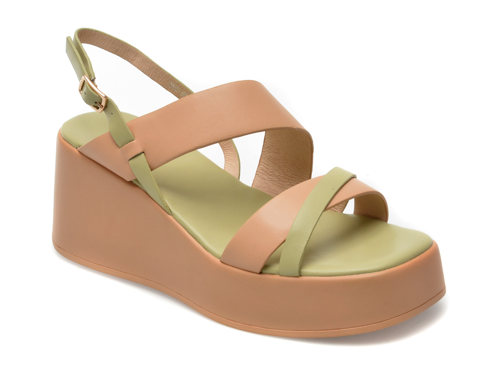 Sandale GRYXX bej, 2860885, din piele naturala 1 Sandale GRYXX bej