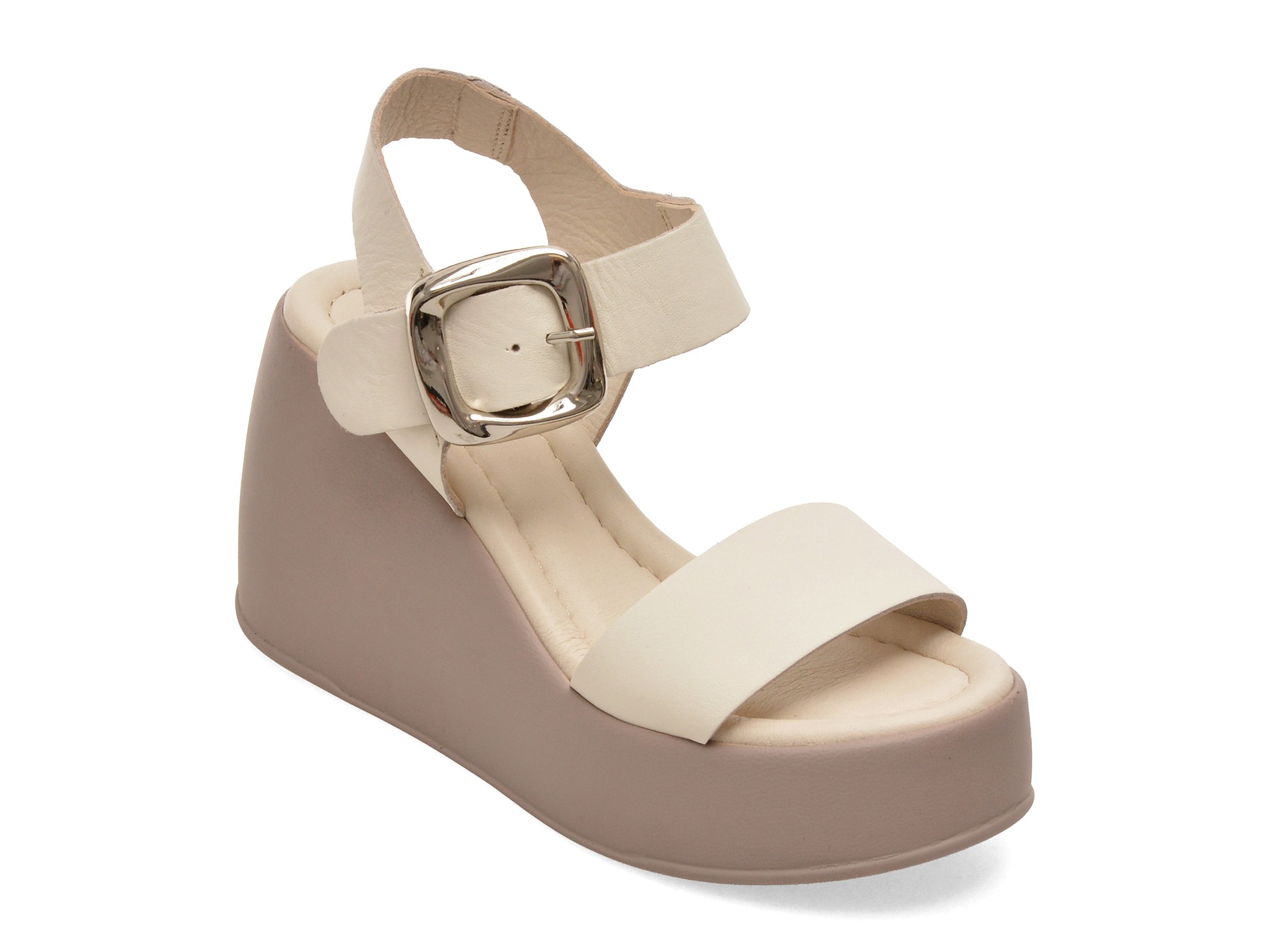 Sandale GRYXX bej, 5001729, din piele naturala 1 Sandale GRYXX bej