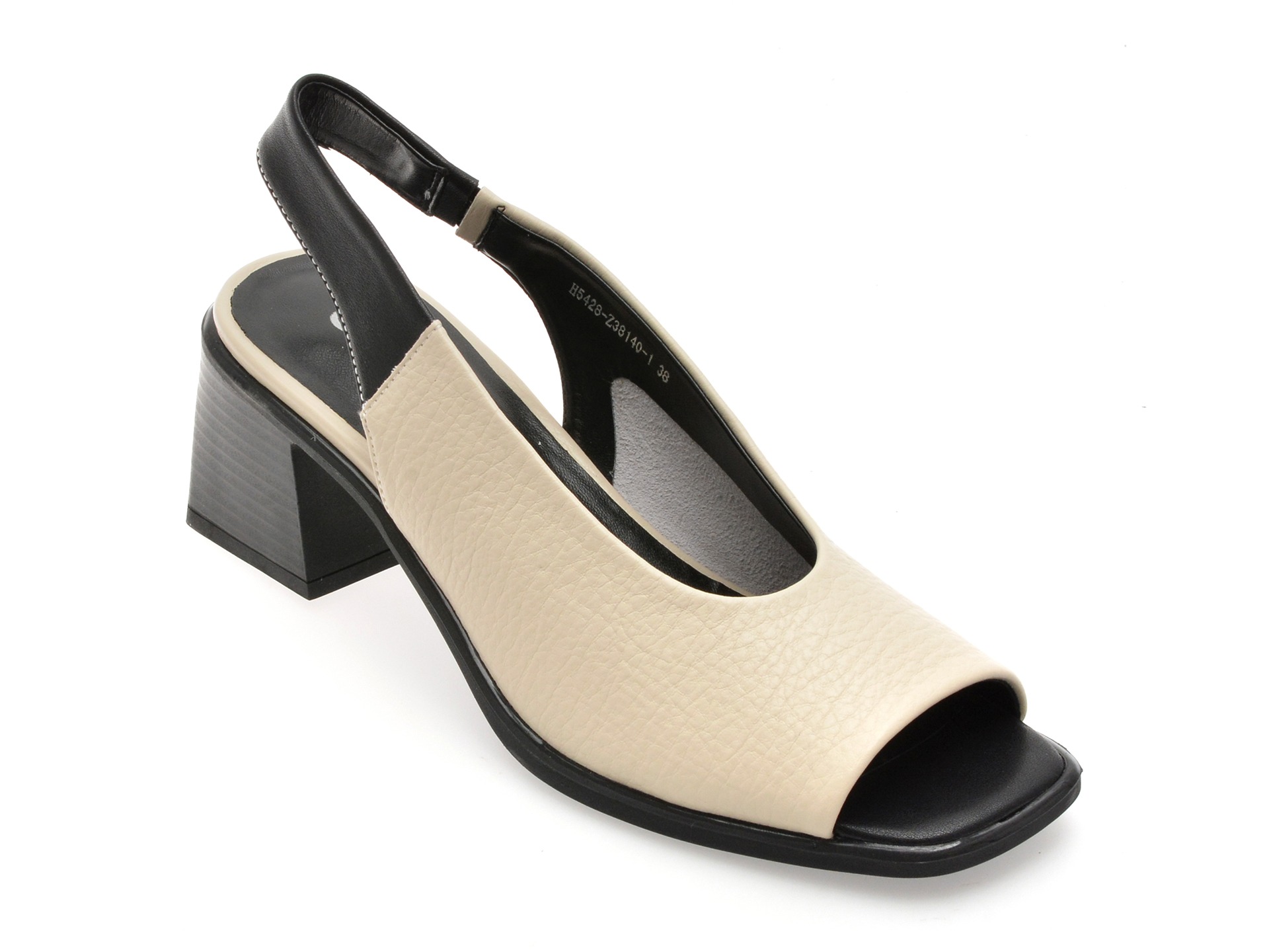 Sandale GRYXX bej, 5428, din piele naturala 1 Sandale GRYXX bej