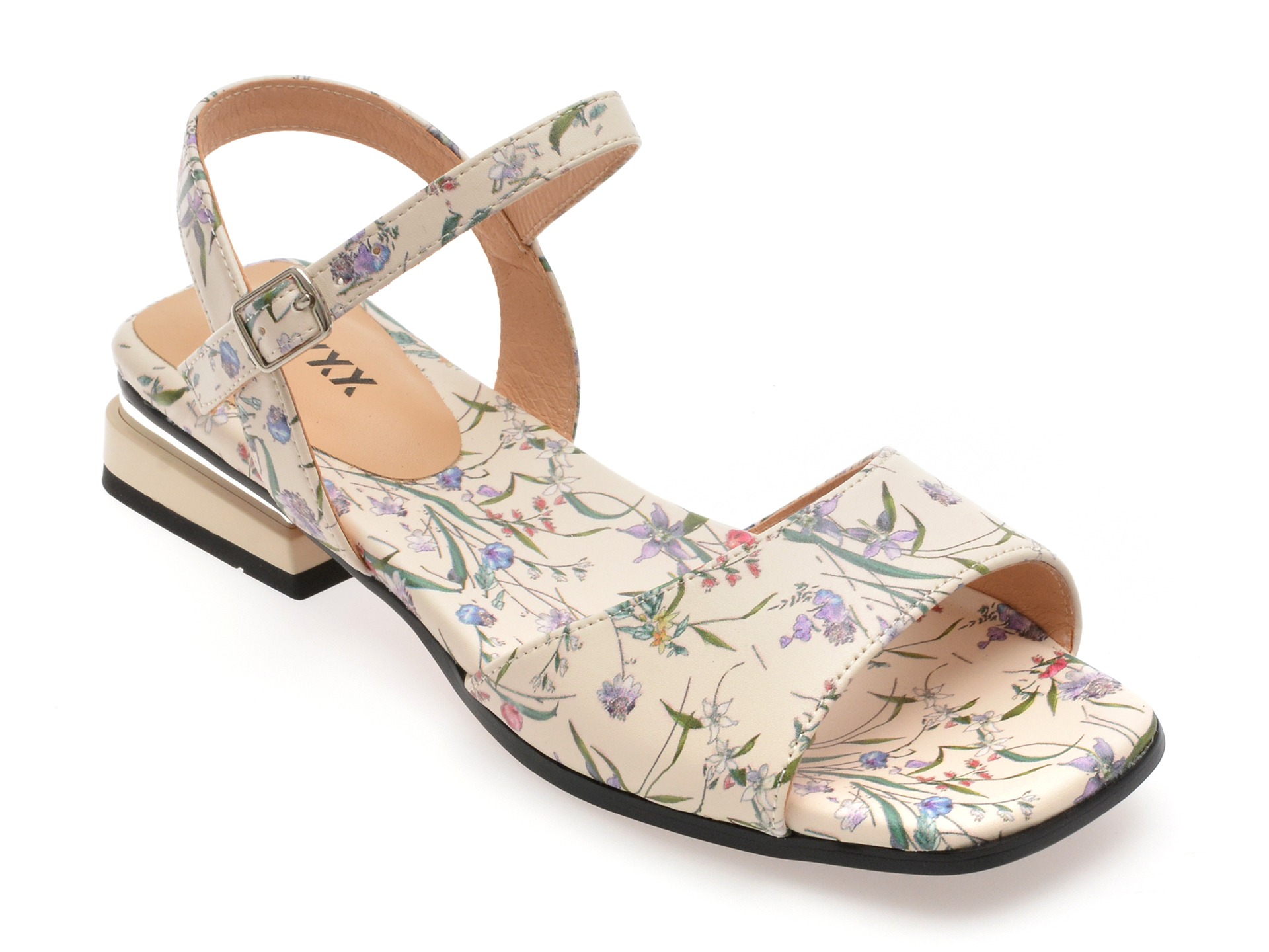 Sandale GRYXX bej, 561, din piele naturala 1 Sandale GRYXX bej