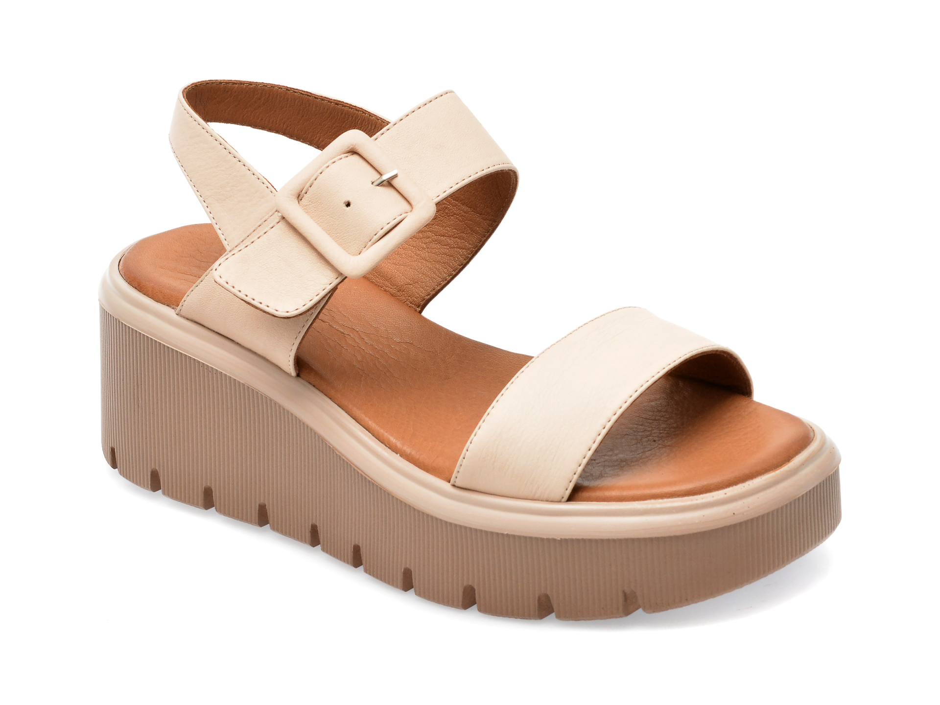 Sandale GRYXX bej, 7200, din piele naturala 1 Sandale GRYXX bej