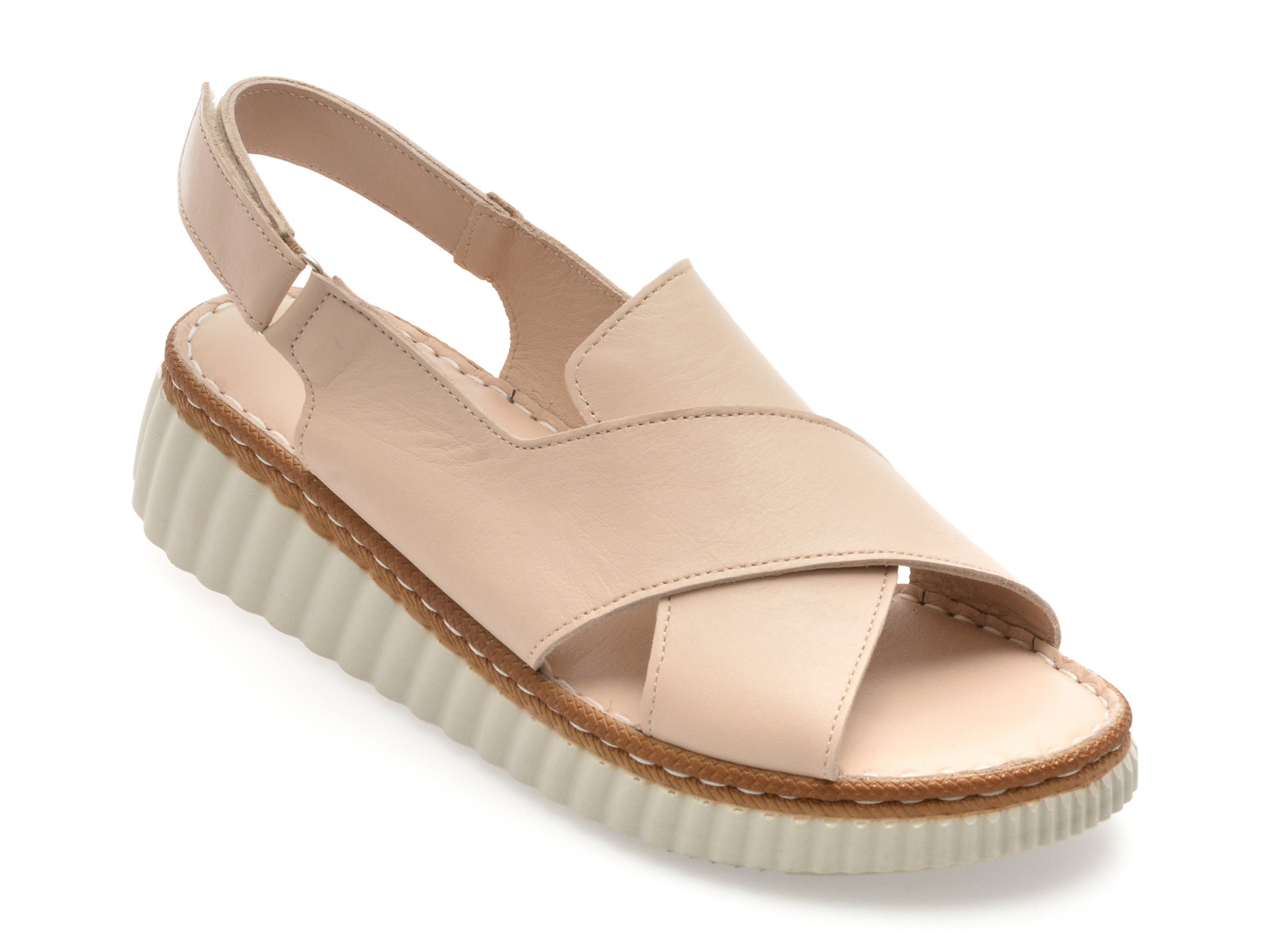 Sandale GRYXX bej, CS3205, din piele naturala 1 Sandale GRYXX bej