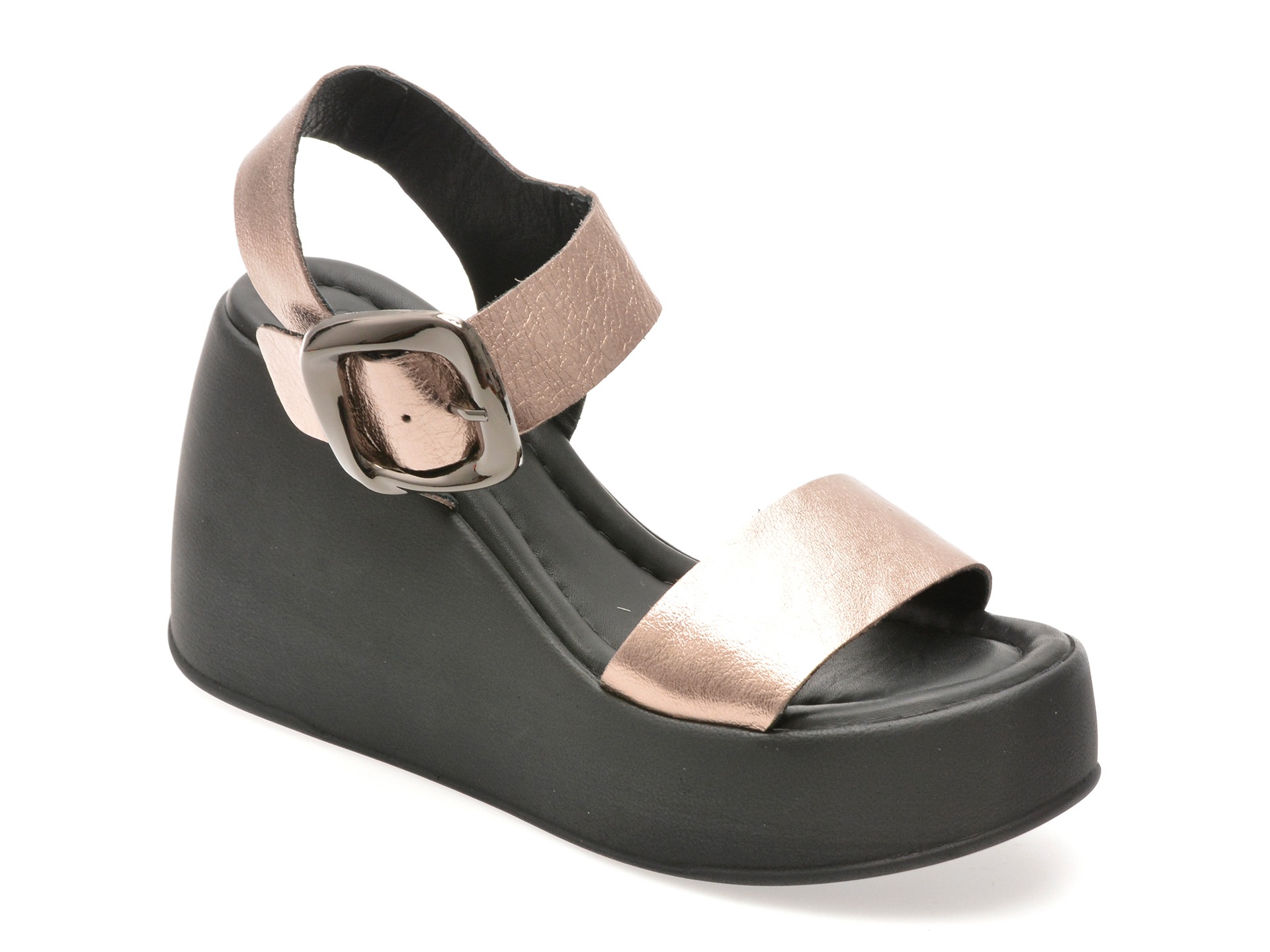 Sandale GRYXX bronz, 5001729, din piele naturala 1 Sandale GRYXX bronz