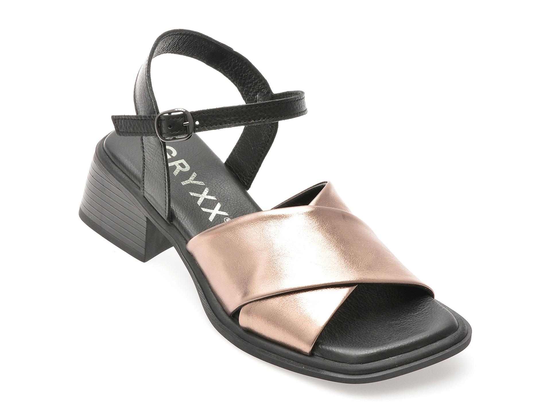 Sandale GRYXX bronz, 5002426, din piele naturala 1 Sandale GRYXX bronz