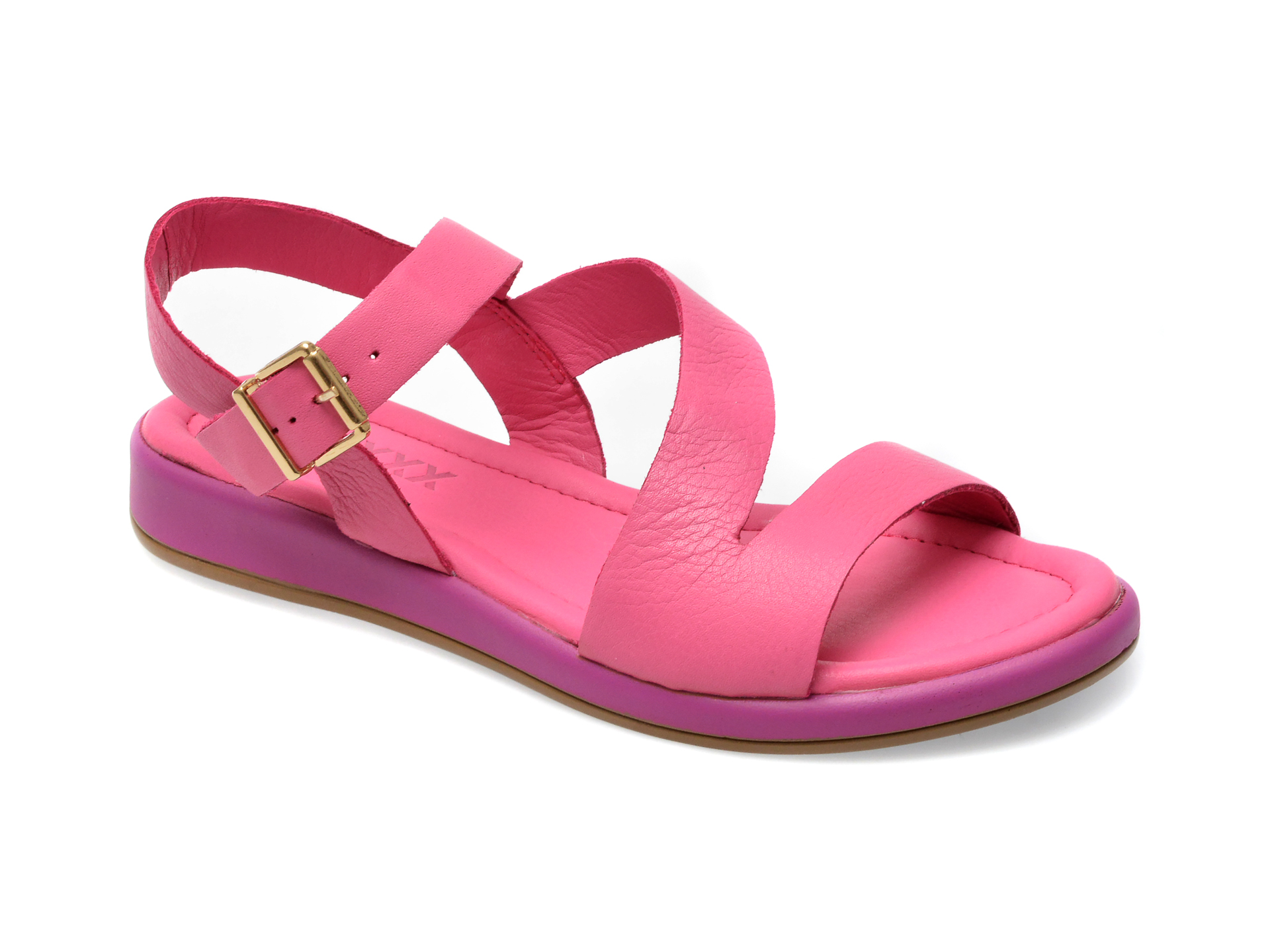 Sandale GRYXX fucsia, 1871091, din piele naturala 1 Sandale GRYXX fucsia