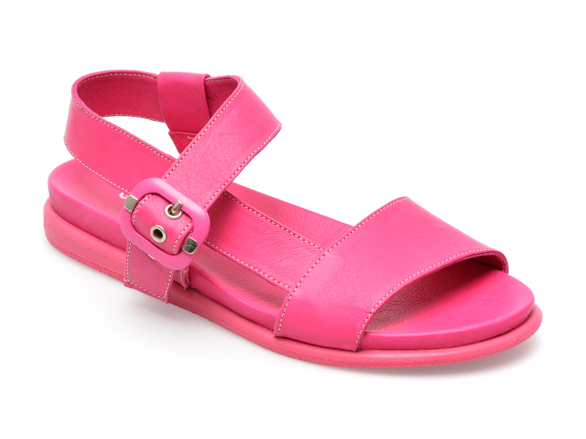 Sandale GRYXX fucsia, 21909, din piele naturala 1 Sandale GRYXX fucsia