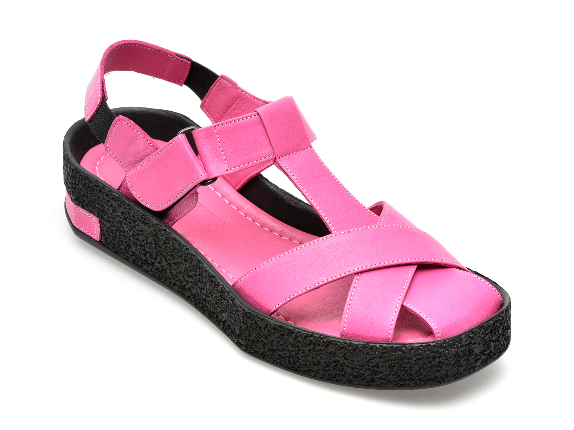 Sandale GRYXX fucsia, 22946, din piele naturala 1 Sandale GRYXX fucsia