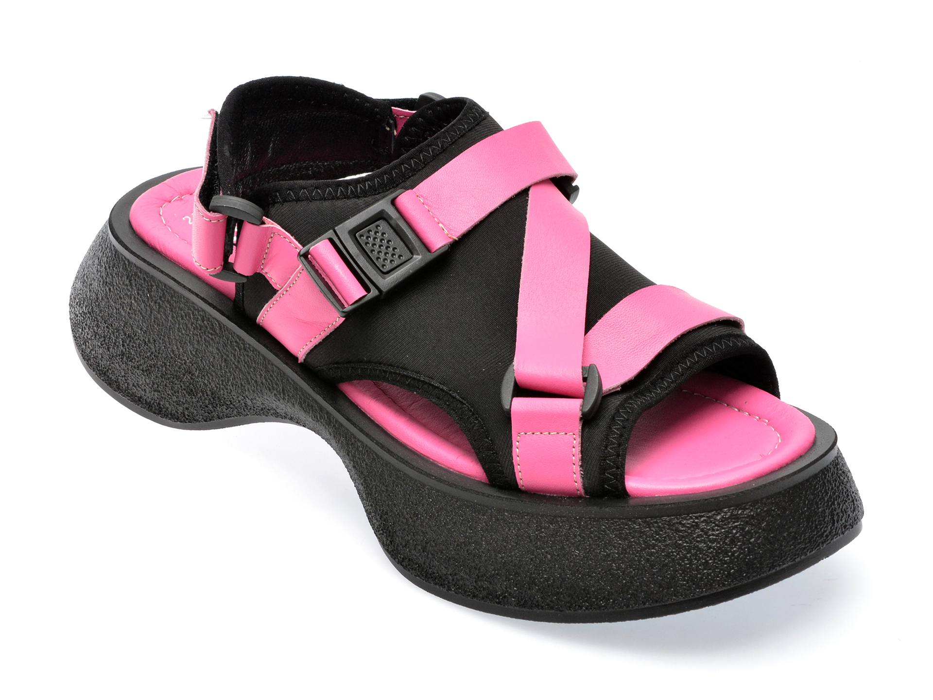 Sandale GRYXX fucsia, 532355, din material textil 1 Sandale GRYXX fucsia