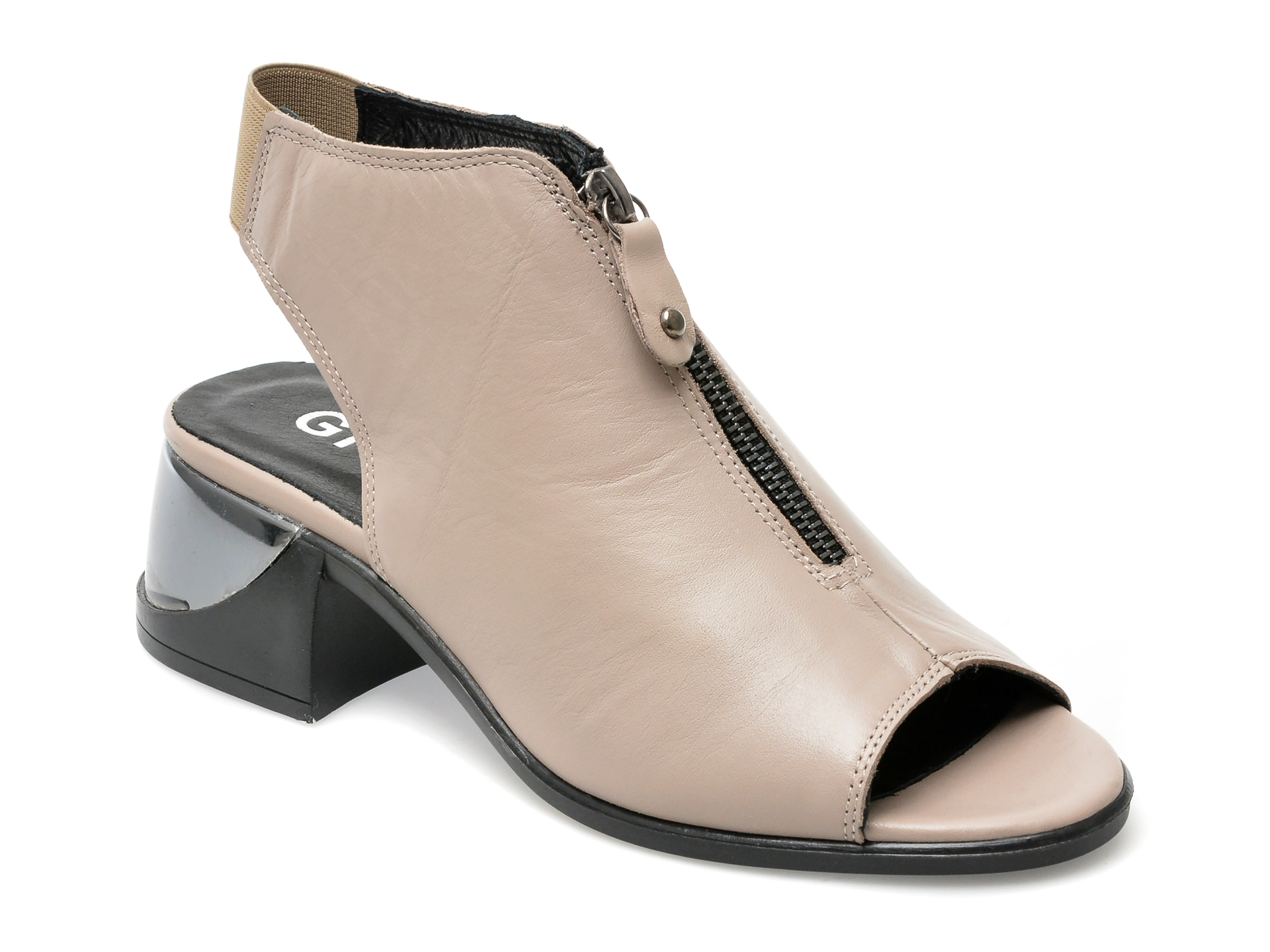 Sandale GRYXX gri, 10378, din piele naturala 1 Sandale GRYXX gri