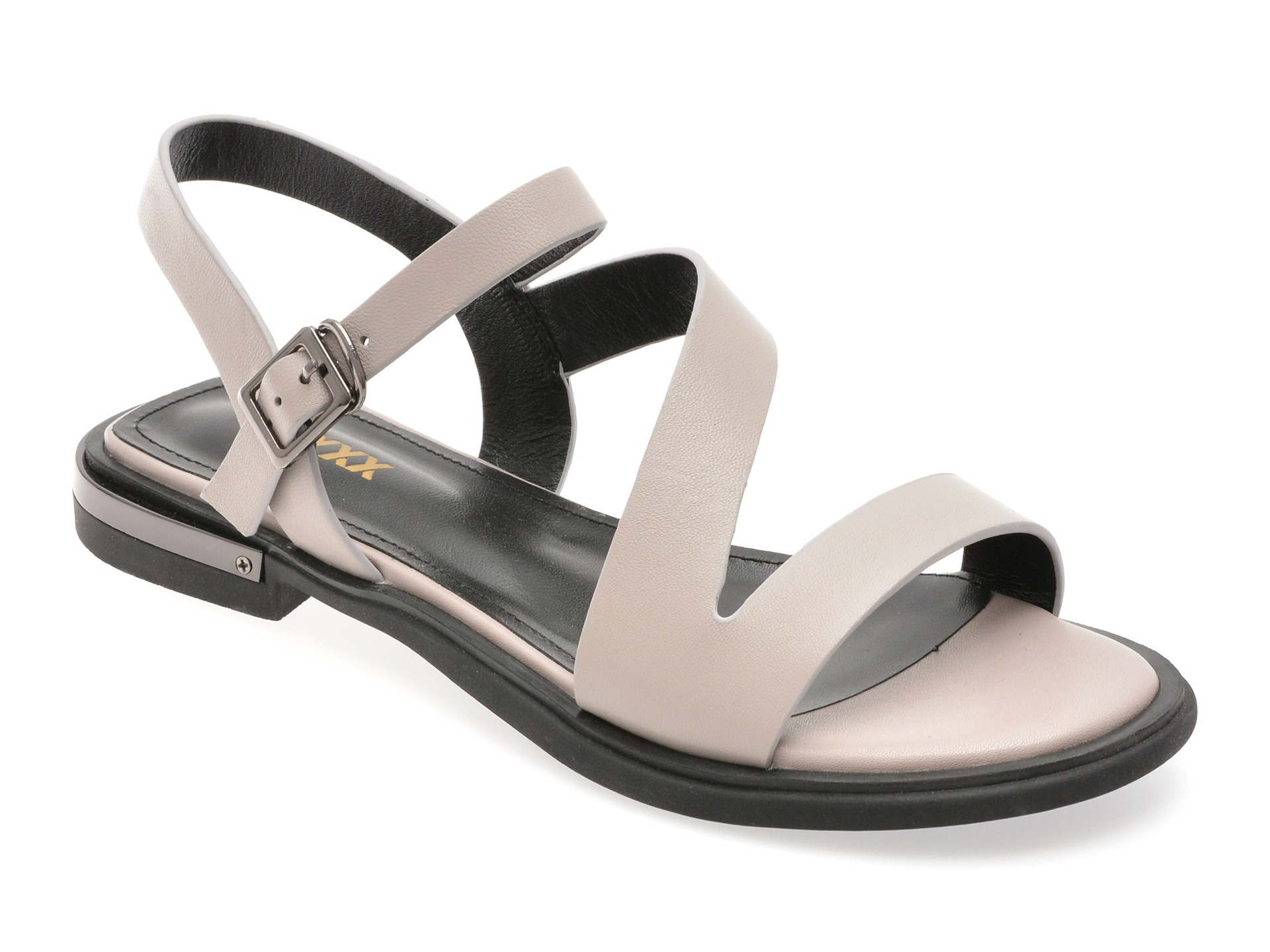 Sandale GRYXX gri, 1294, din piele naturala 1 Sandale GRYXX gri