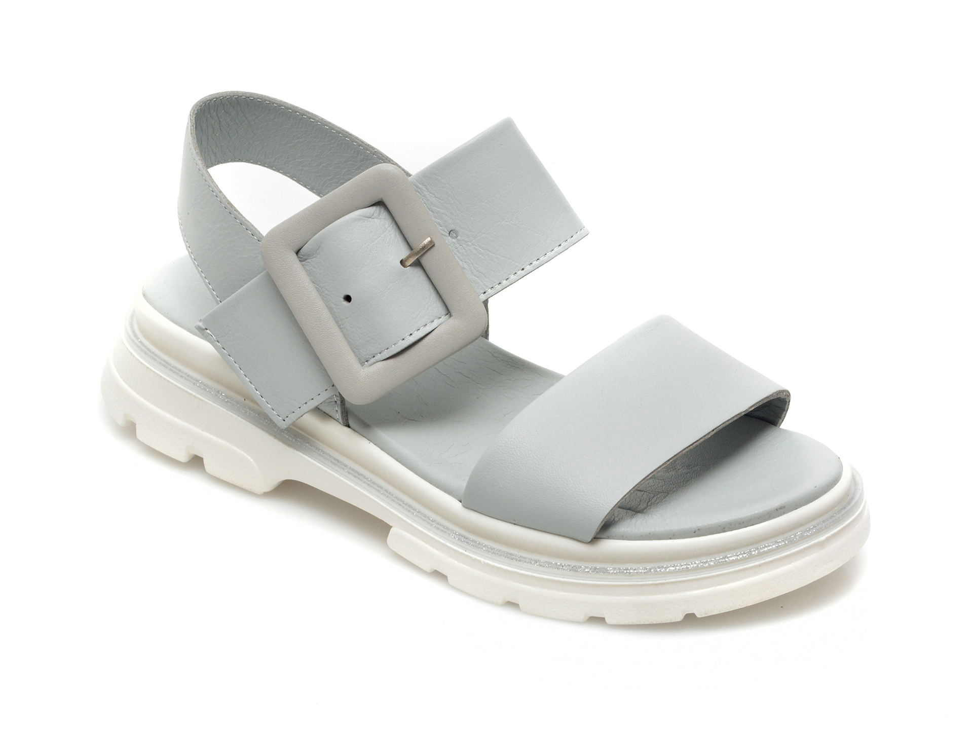 Sandale GRYXX gri, 130004, din piele naturala 1 Sandale GRYXX gri