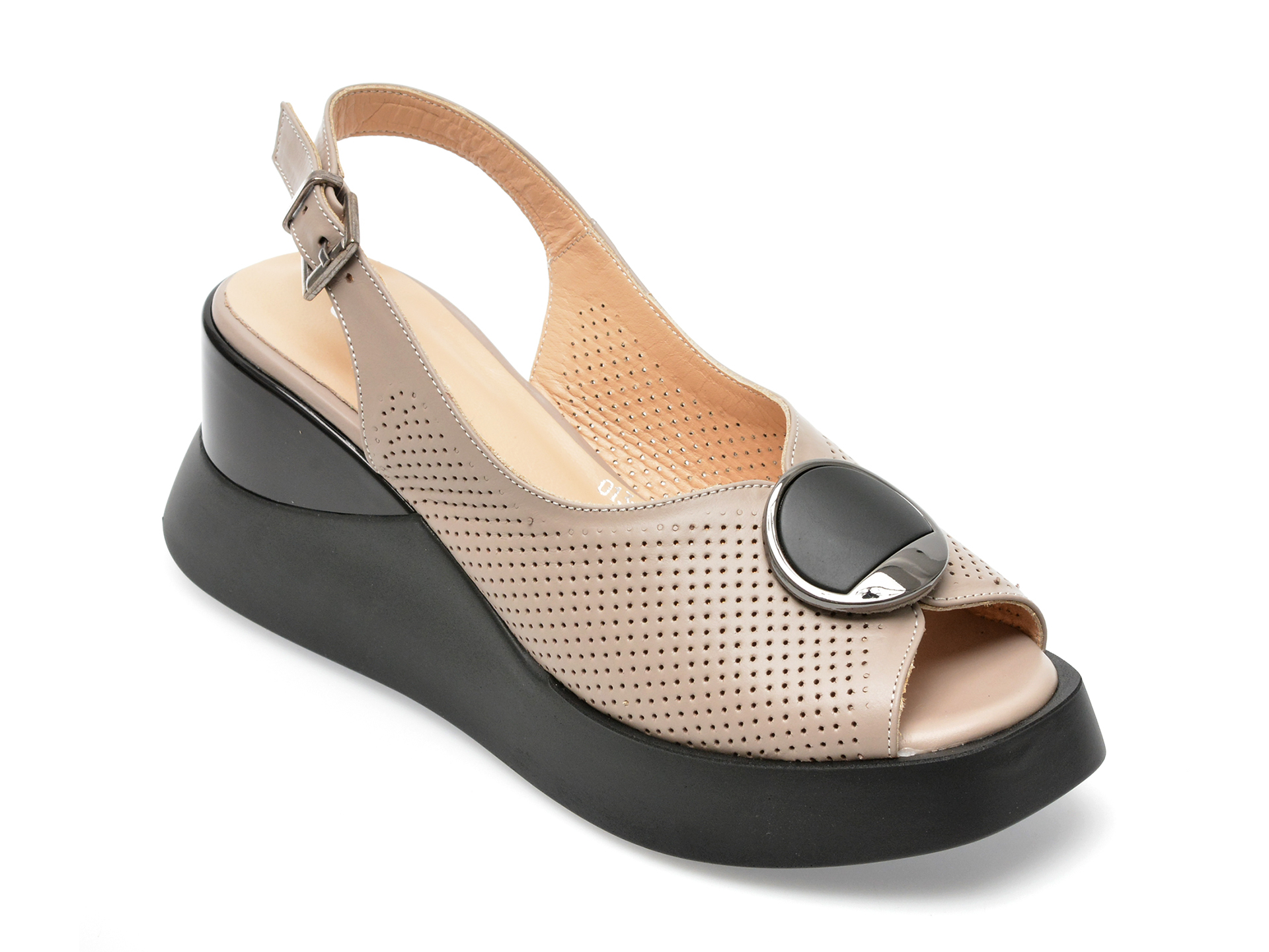 Sandale GRYXX gri, 131362, din piele naturala 1 Sandale GRYXX gri