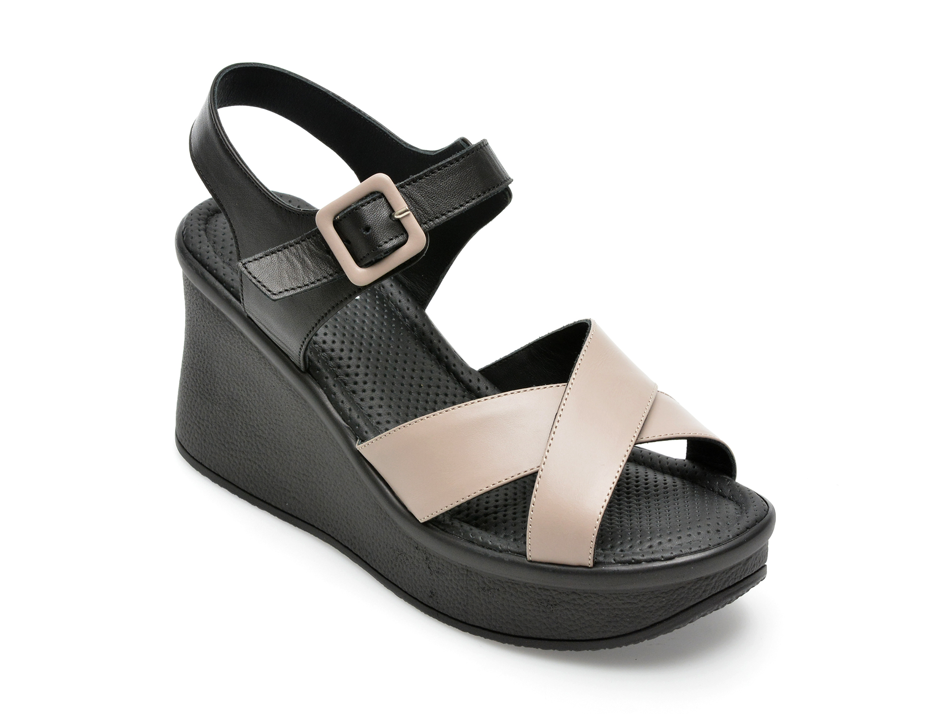 Sandale GRYXX gri, 187339, din piele naturala 1 Sandale GRYXX gri