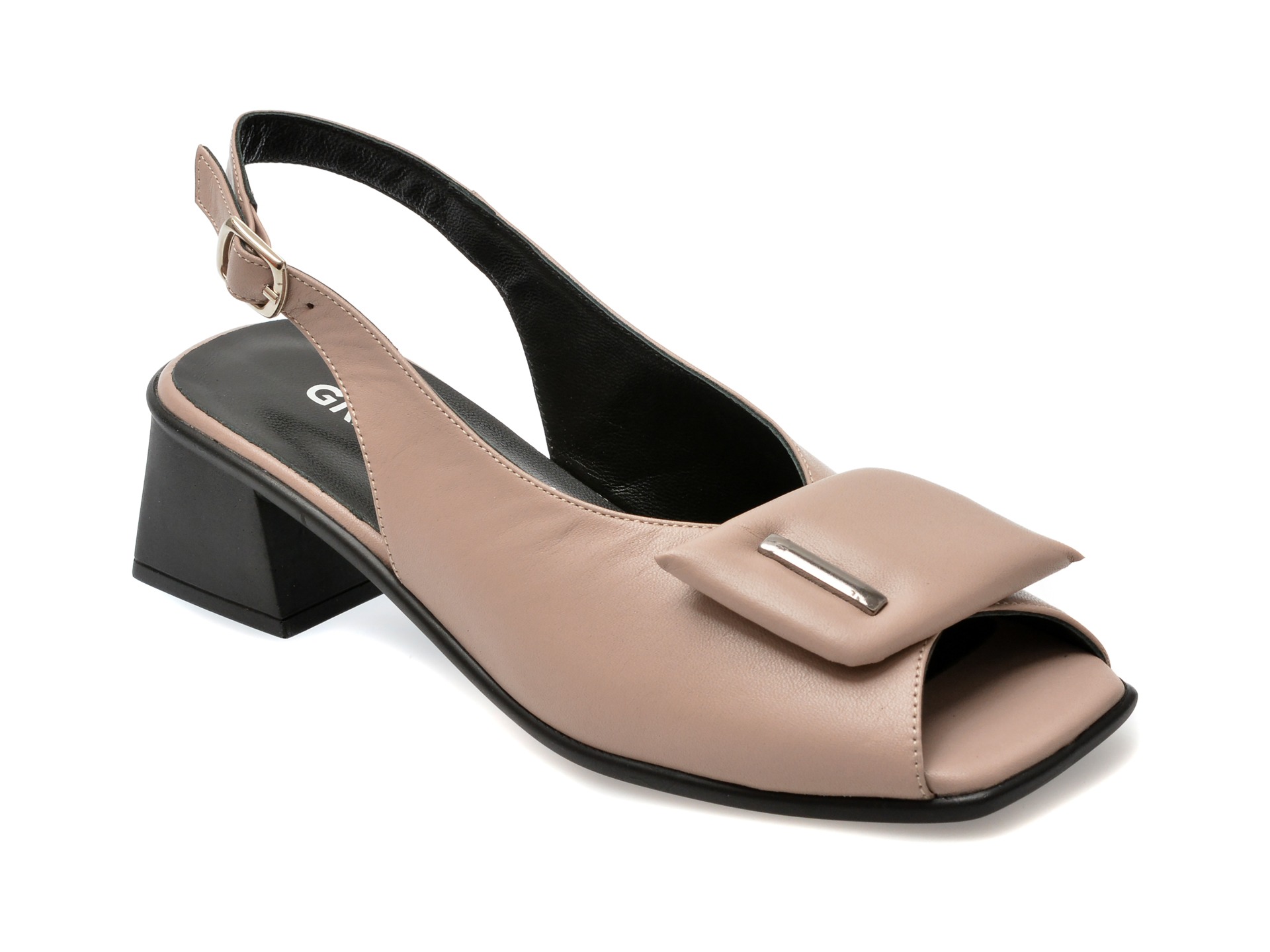 Sandale GRYXX gri, 206956, din piele naturala 1 Sandale GRYXX gri