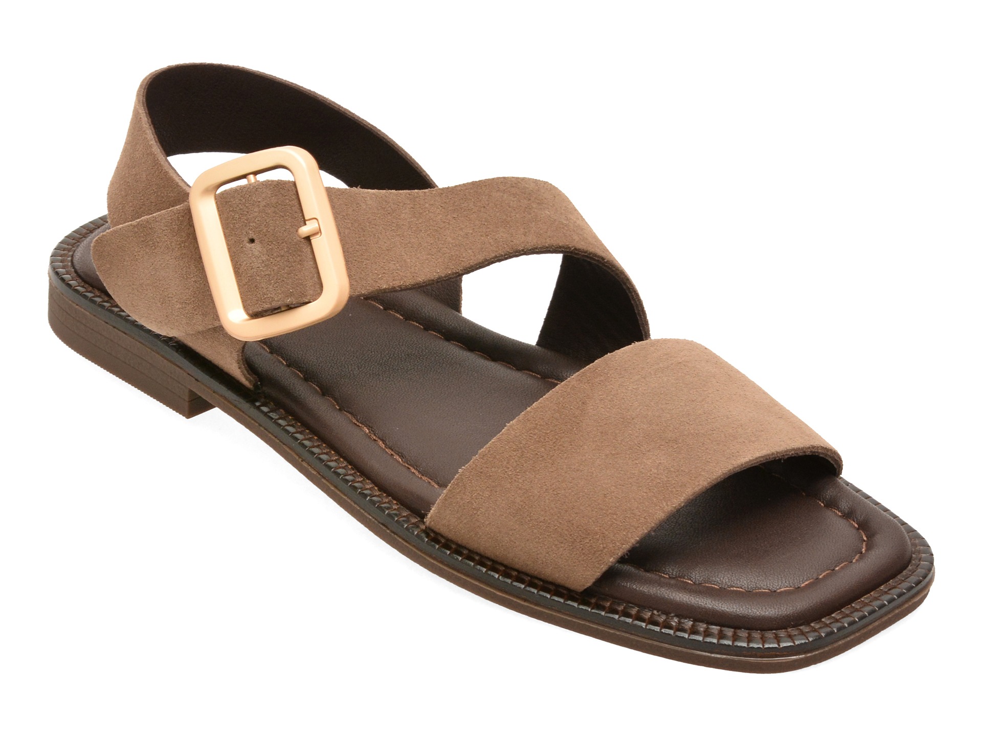 Sandale GRYXX gri, 5001690, din piele intoarsa 1 Sandale GRYXX gri