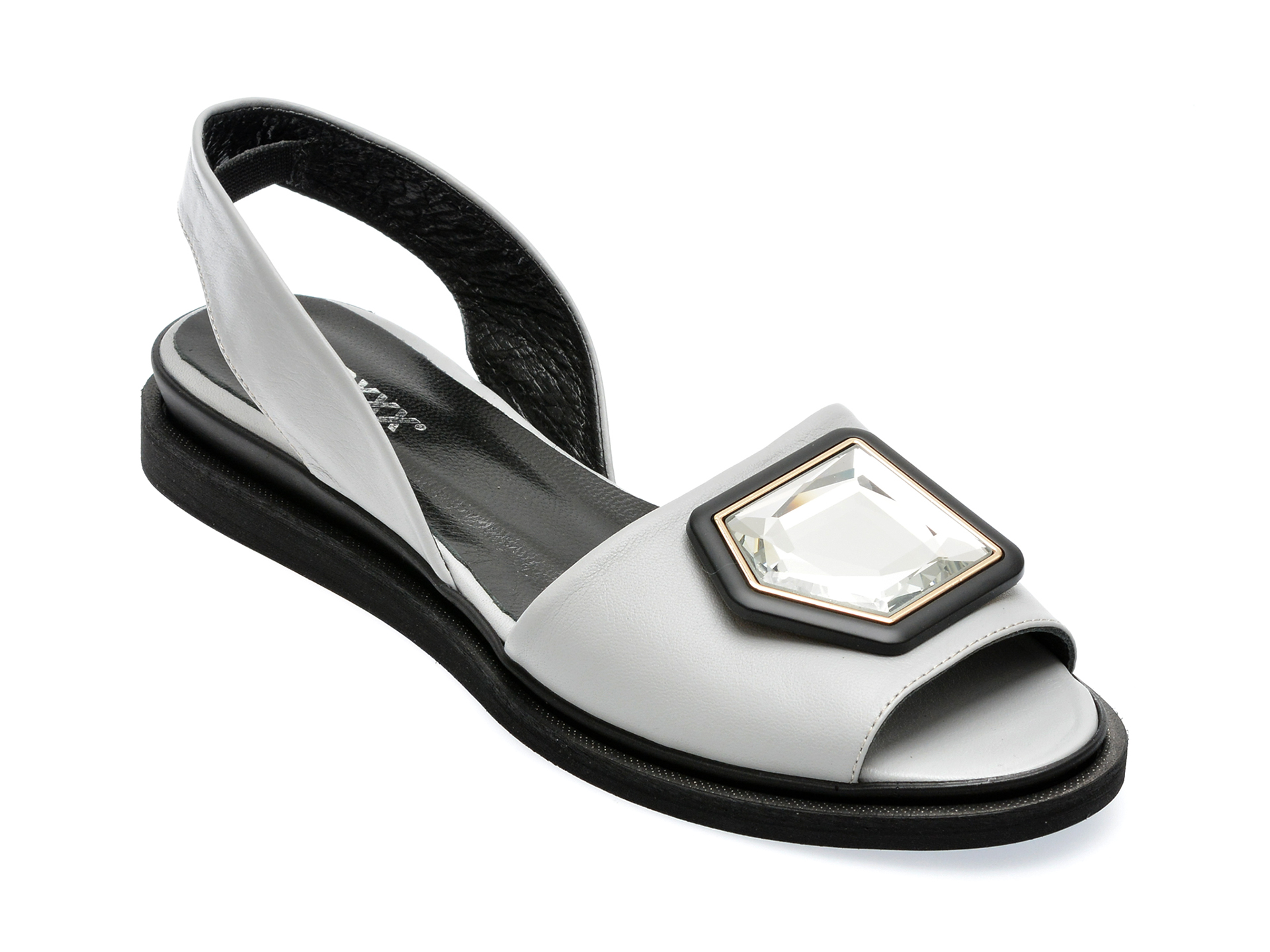 Sandale GRYXX gri, 552030, din piele naturala 1 Sandale GRYXX gri