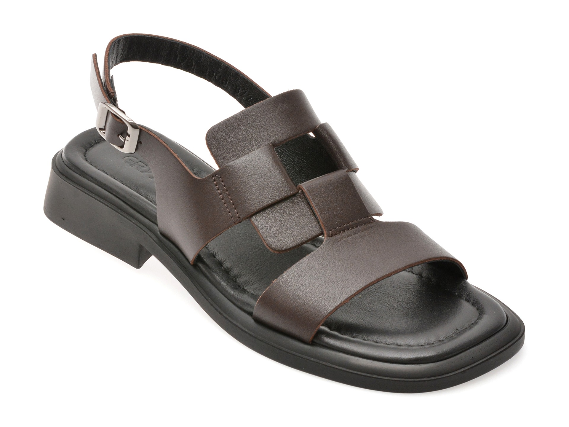 Sandale GRYXX maro, 1763900, din piele naturala 1 Sandale GRYXX maro