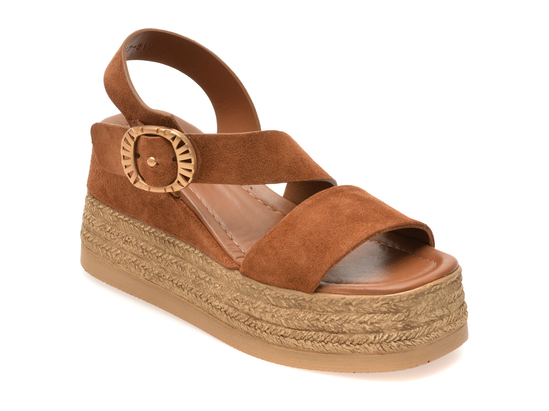 Sandale GRYXX maro, 1766347, din piele intoarsa 1 Sandale GRYXX maro