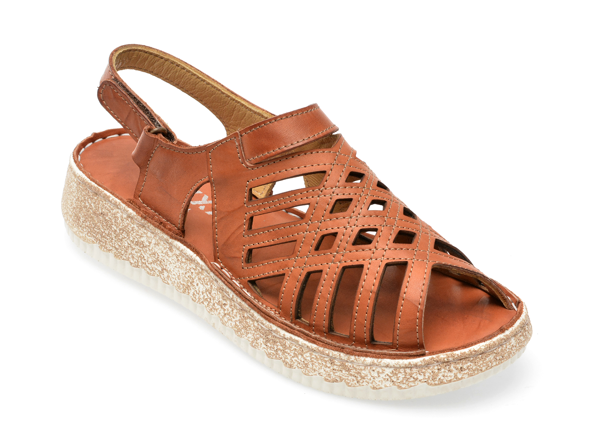 Sandale GRYXX maro, 1860, din piele naturala 1 Sandale GRYXX maro