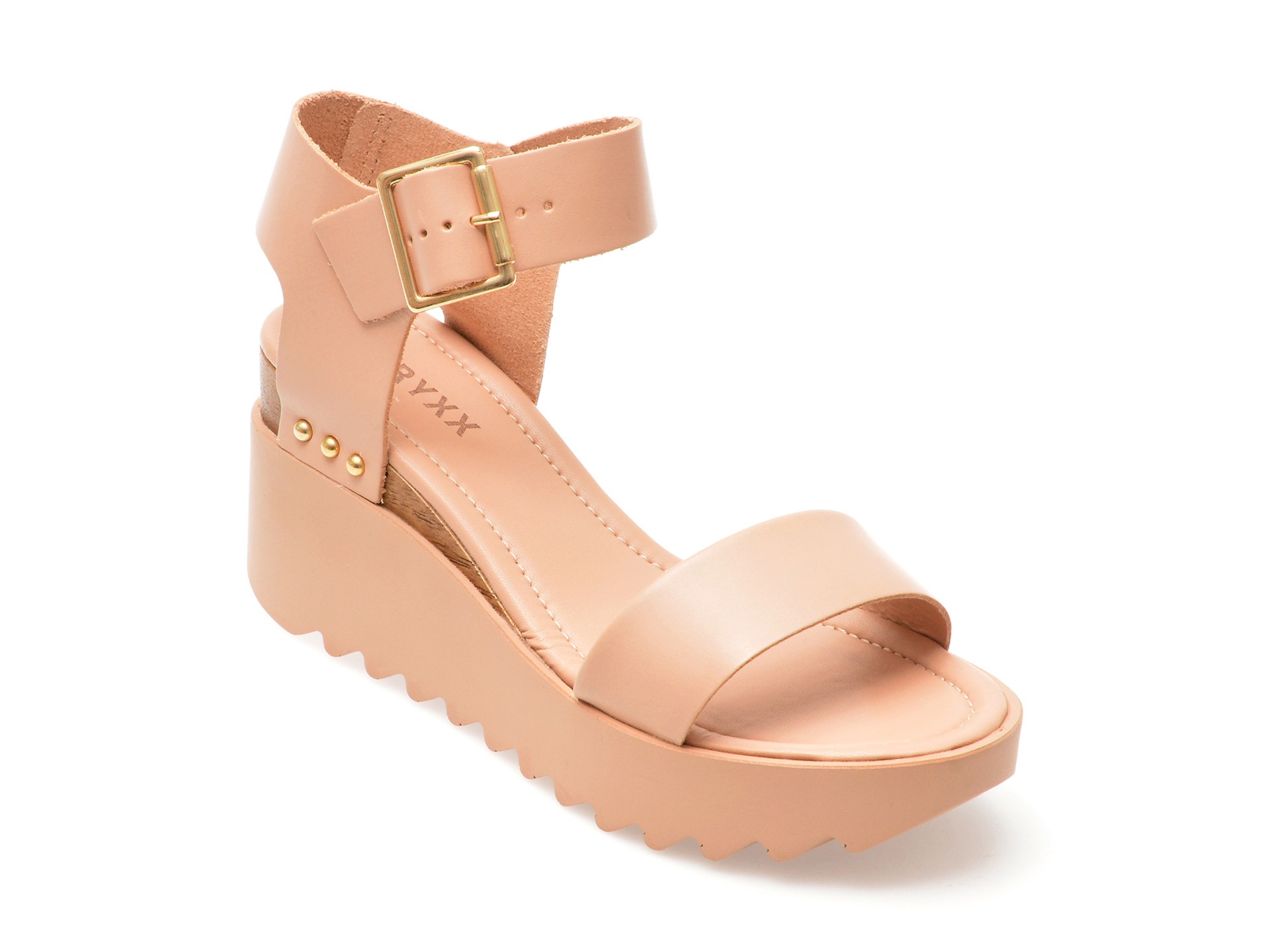 Sandale GRYXX maro, 353001, din piele naturala 1 Sandale GRYXX maro