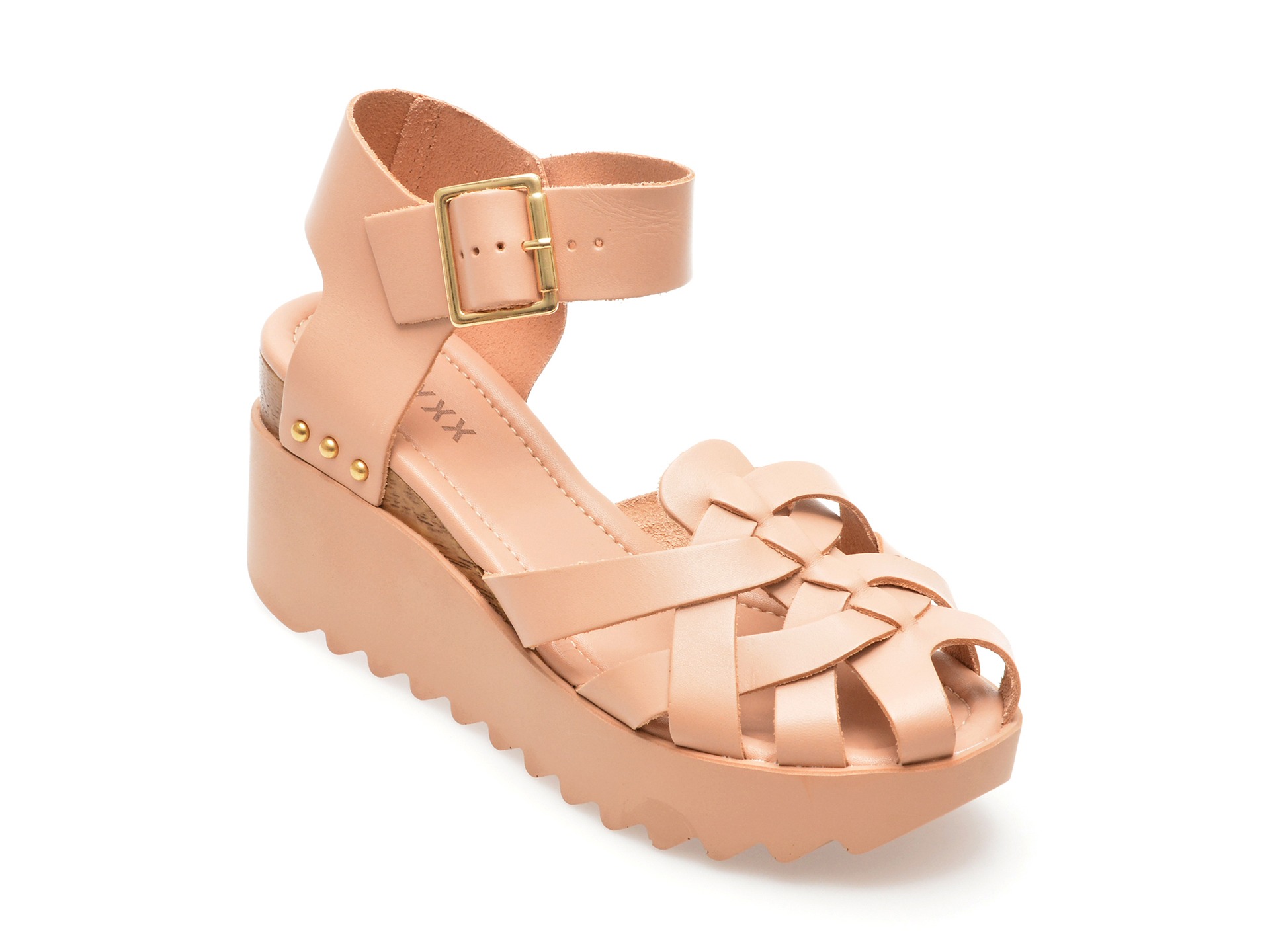 Sandale GRYXX maro, 353002, din piele naturala 1 Sandale GRYXX maro