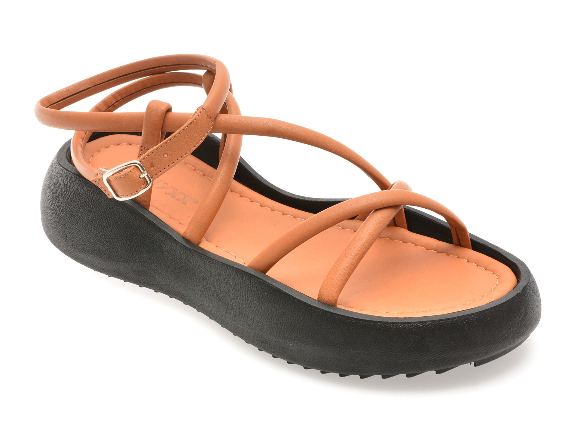 Sandale GRYXX maro, 4261412, din piele naturala 1 Sandale GRYXX maro