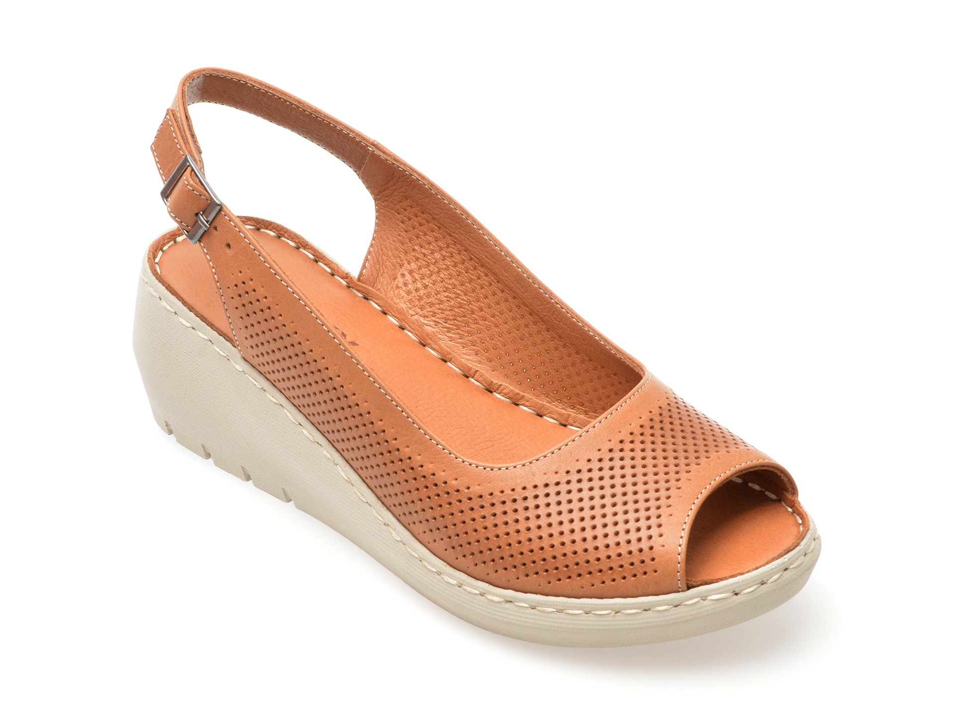 Sandale GRYXX maro, 4606, din piele naturala 1 Sandale GRYXX maro