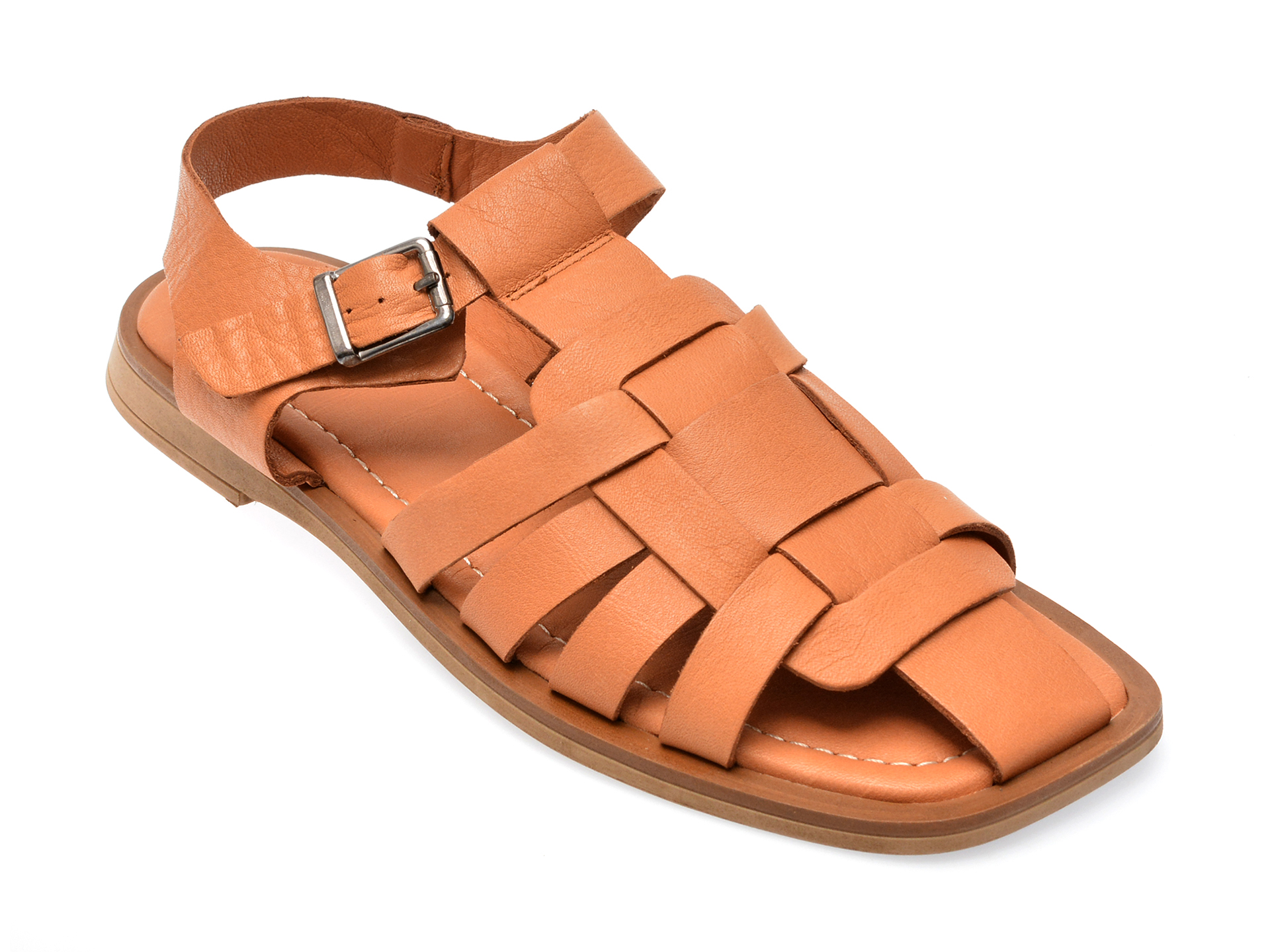 Sandale GRYXX maro, 52, din piele naturala 1 Sandale GRYXX maro