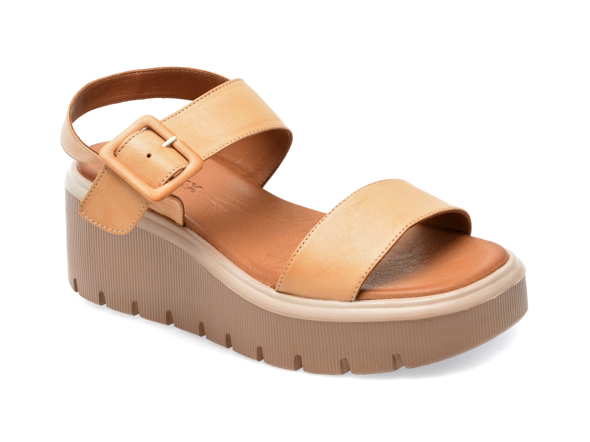 Sandale GRYXX maro, 7203, din piele naturala 1 Sandale GRYXX maro