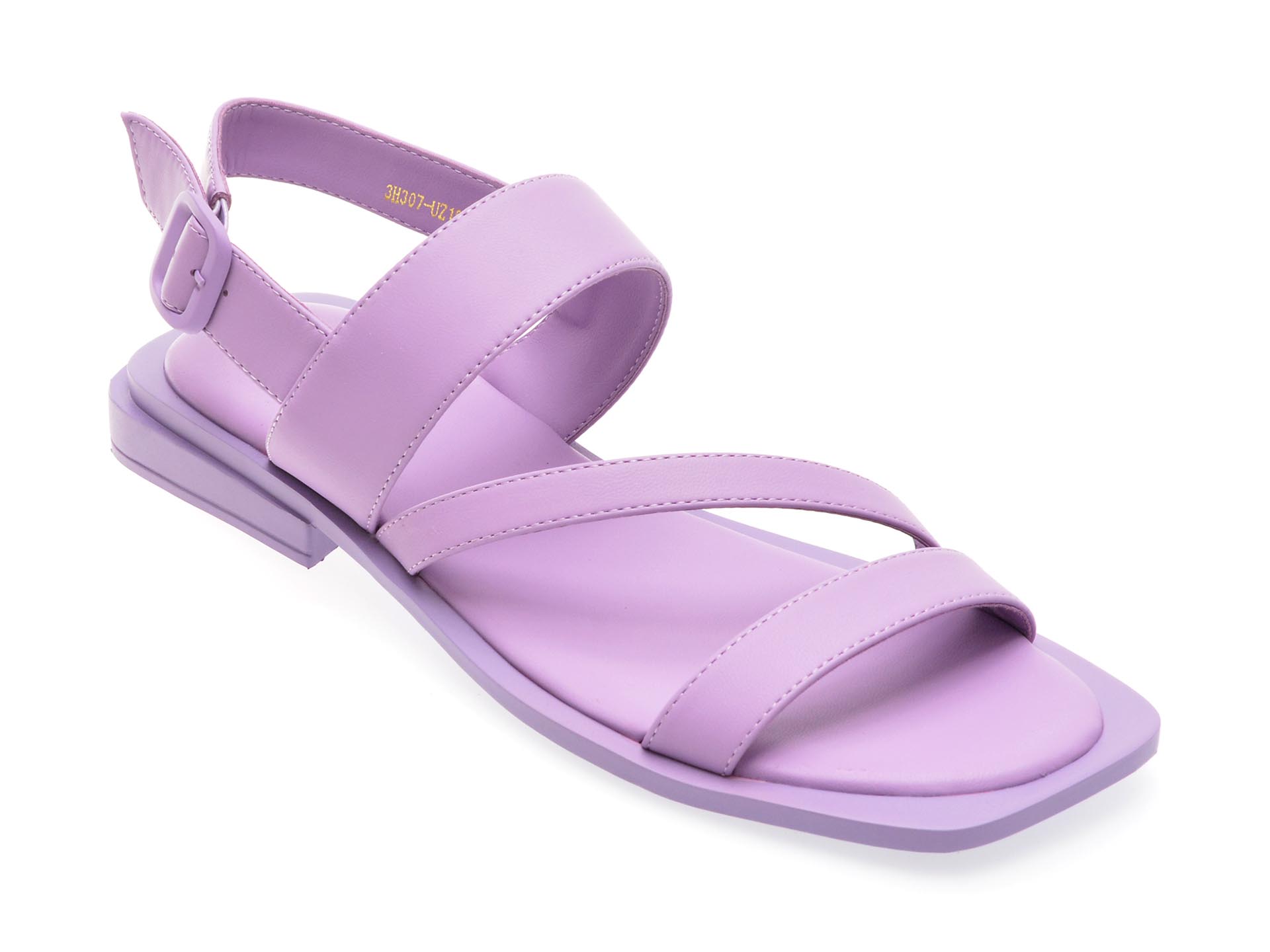 Sandale GRYXX mov, UZ1951, din piele naturala 1 Sandale GRYXX mov